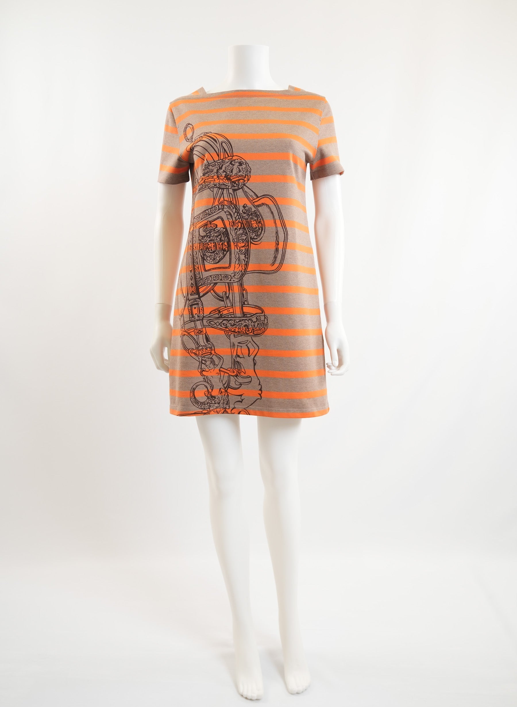 Hermes Mariniere Straight Dress