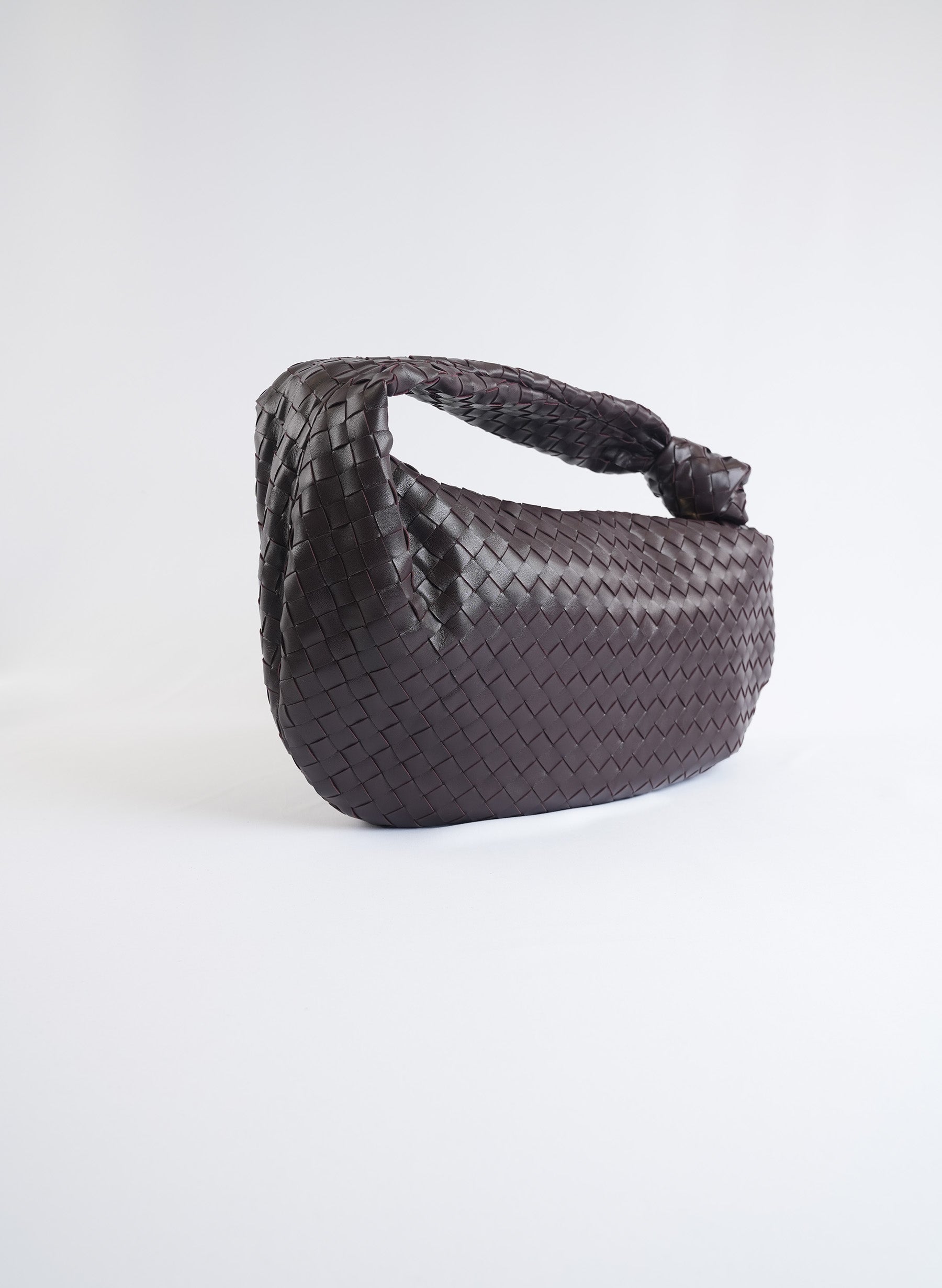 Bottega Veneta Intrecciato Knot Leather Bag