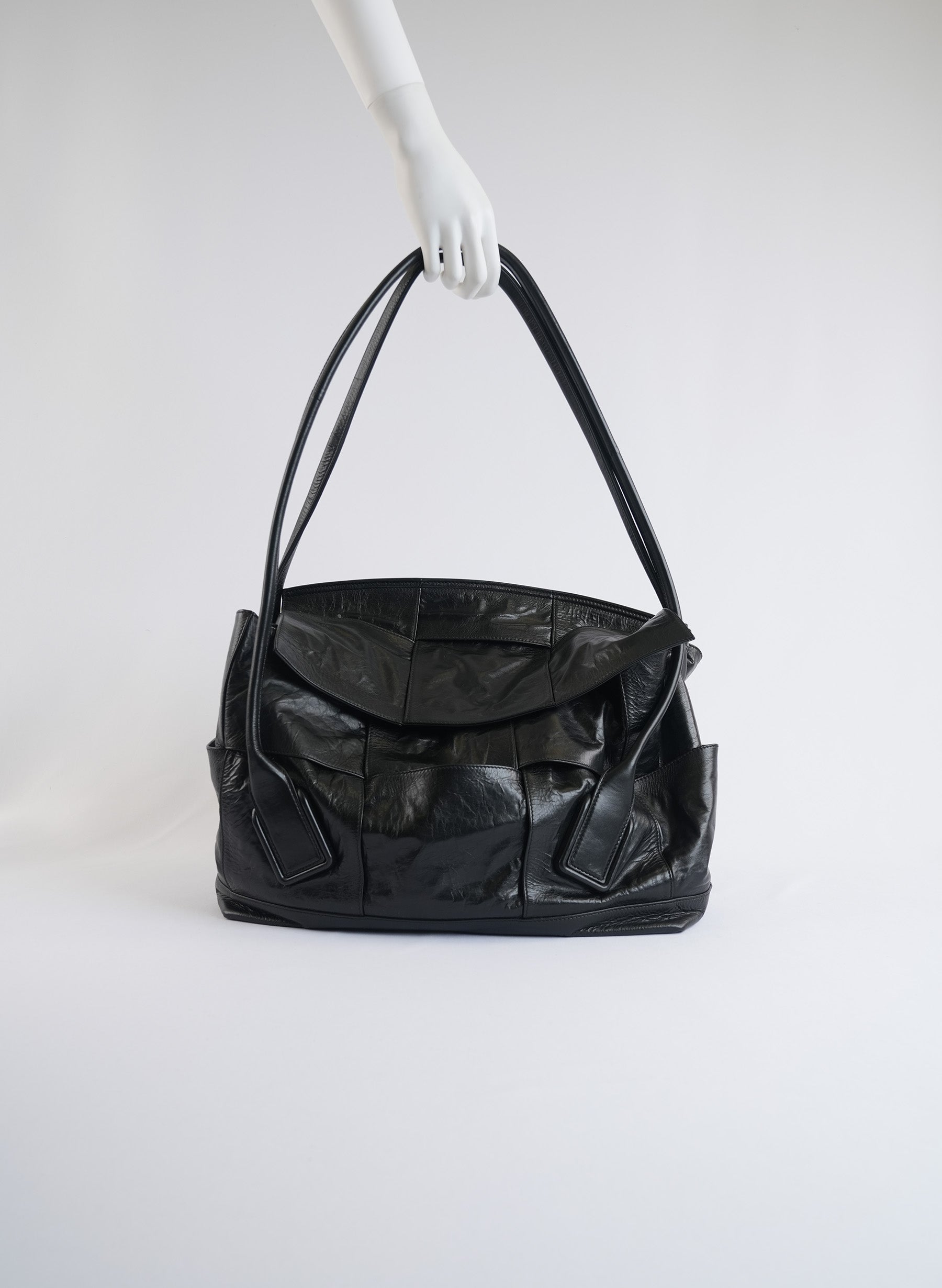 Bottega Veneta Calfskin Intrecciato Slouch Bag