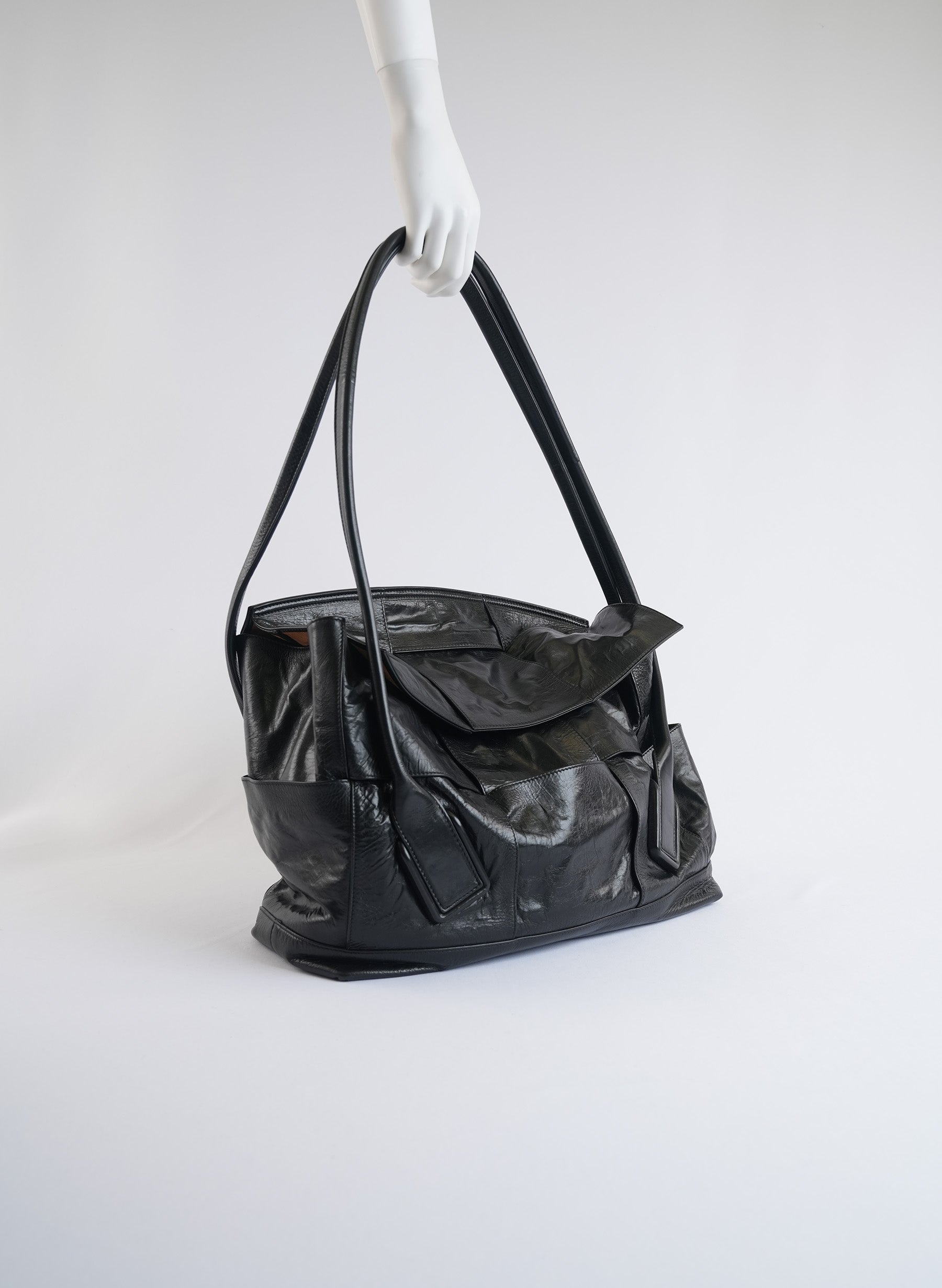 Bottega Veneta Calfskin Intrecciato Slouch Bag