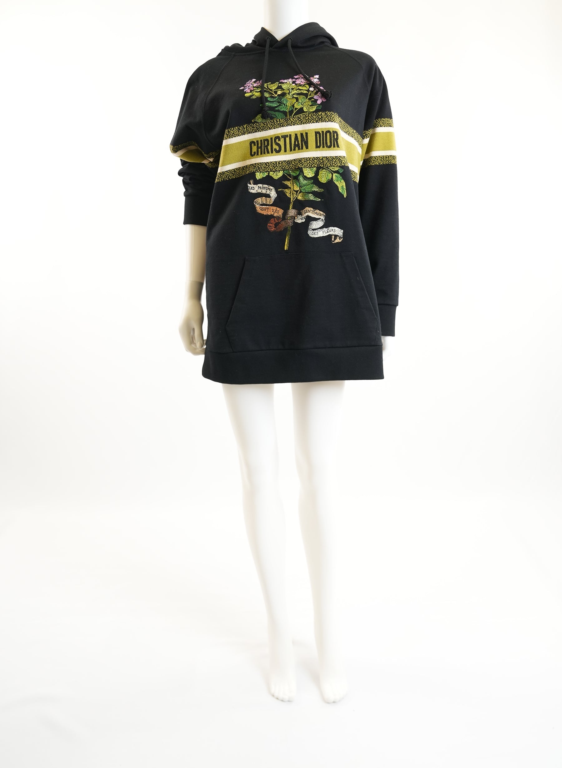 Christian Dior Embroided Oversized Sweatshirt Hoodie