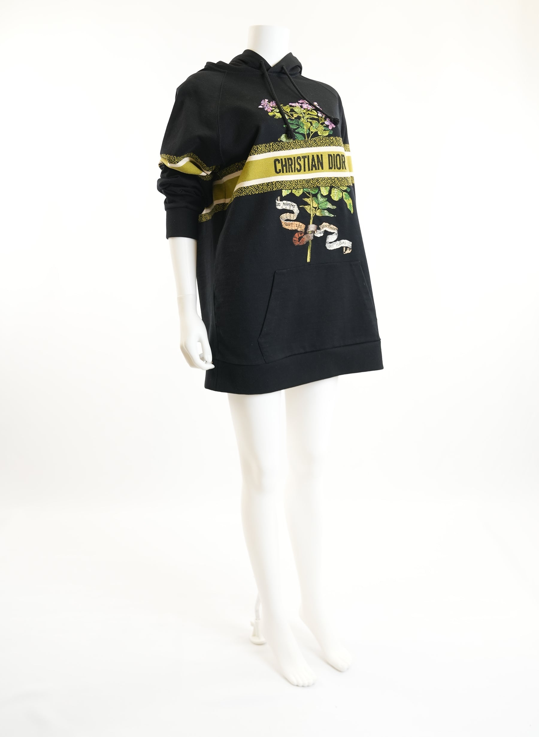 Christian Dior Embroided Oversized Sweatshirt Hoodie