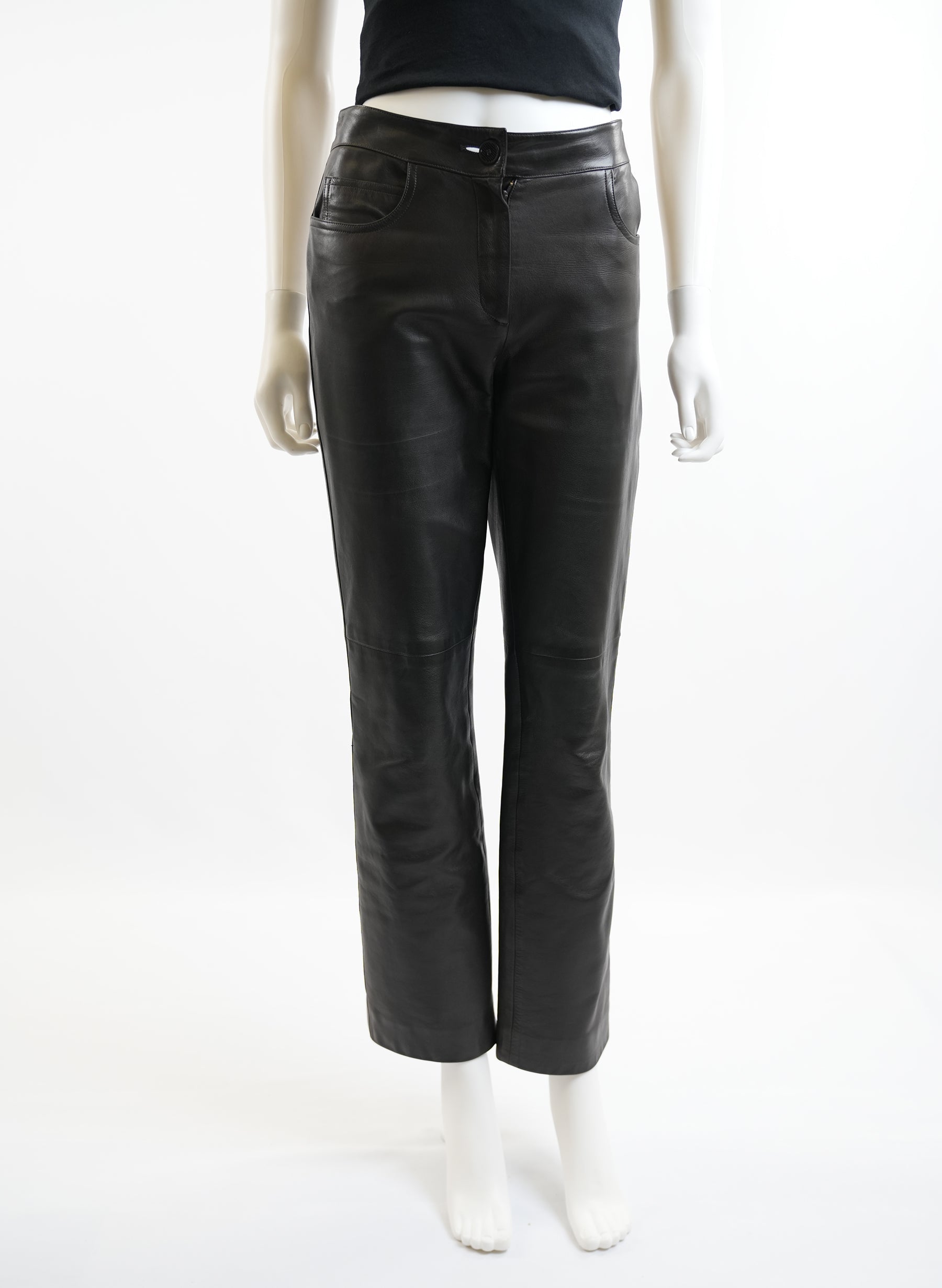Chanel Leather Pants