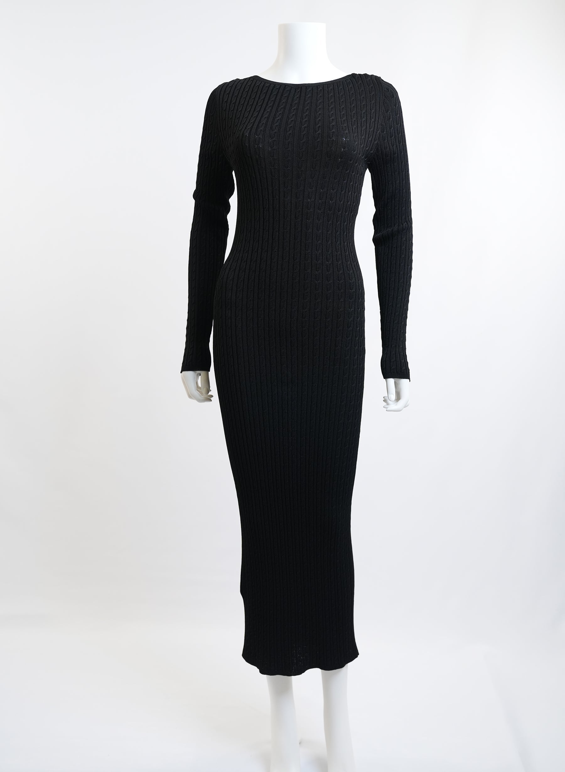 Prada Ribbed Knit Dress