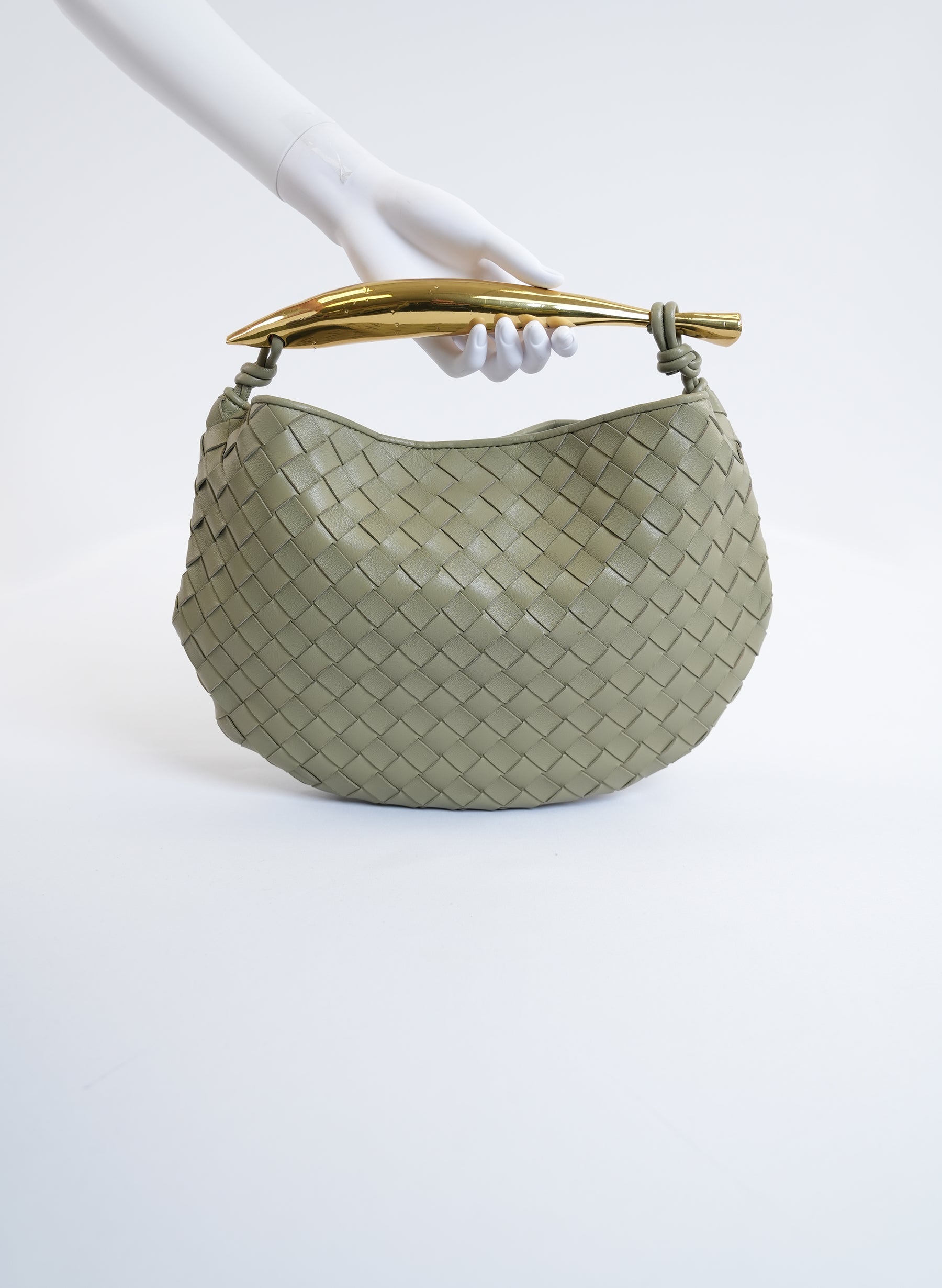 Bottega Veneta Sardine Intrecciato Leather Bag