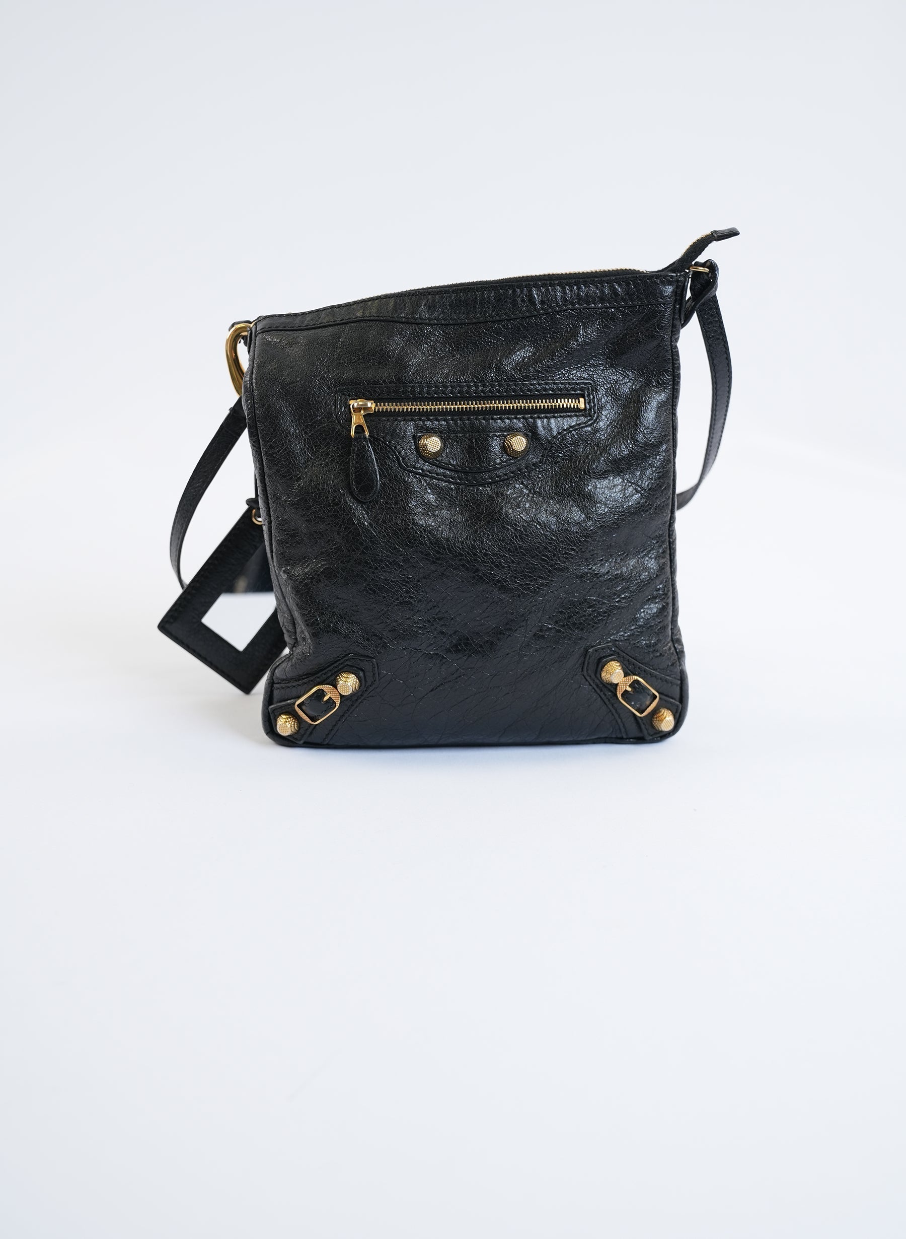 Balenciaga Motocross Classic Flat Crossbody Bag