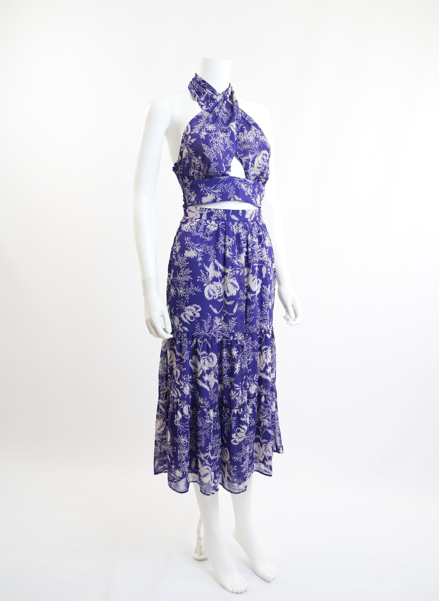 Ba&sh Floral Skirt Set