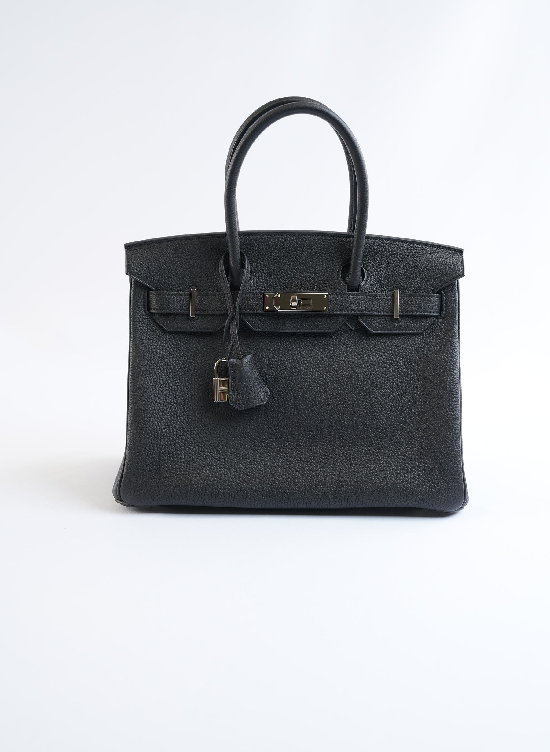 Hermes Birkin 30 Palladium Plated Hardware