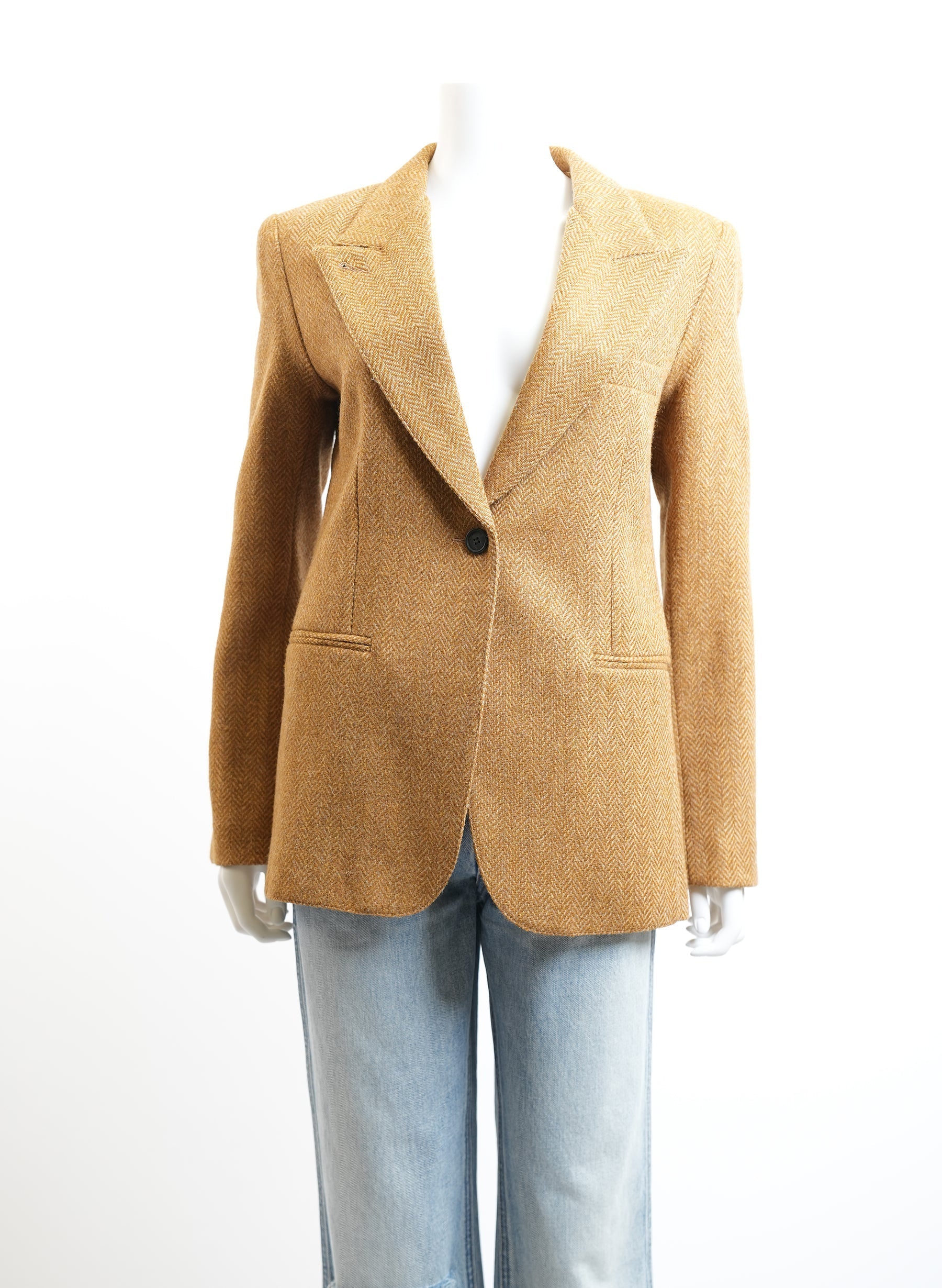 Smythe Mustard Blazer