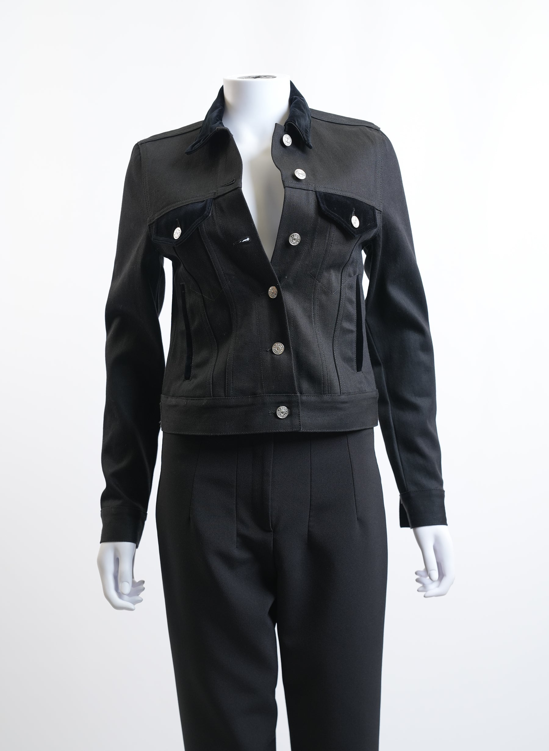 Acne Studio Black Denim Jacket