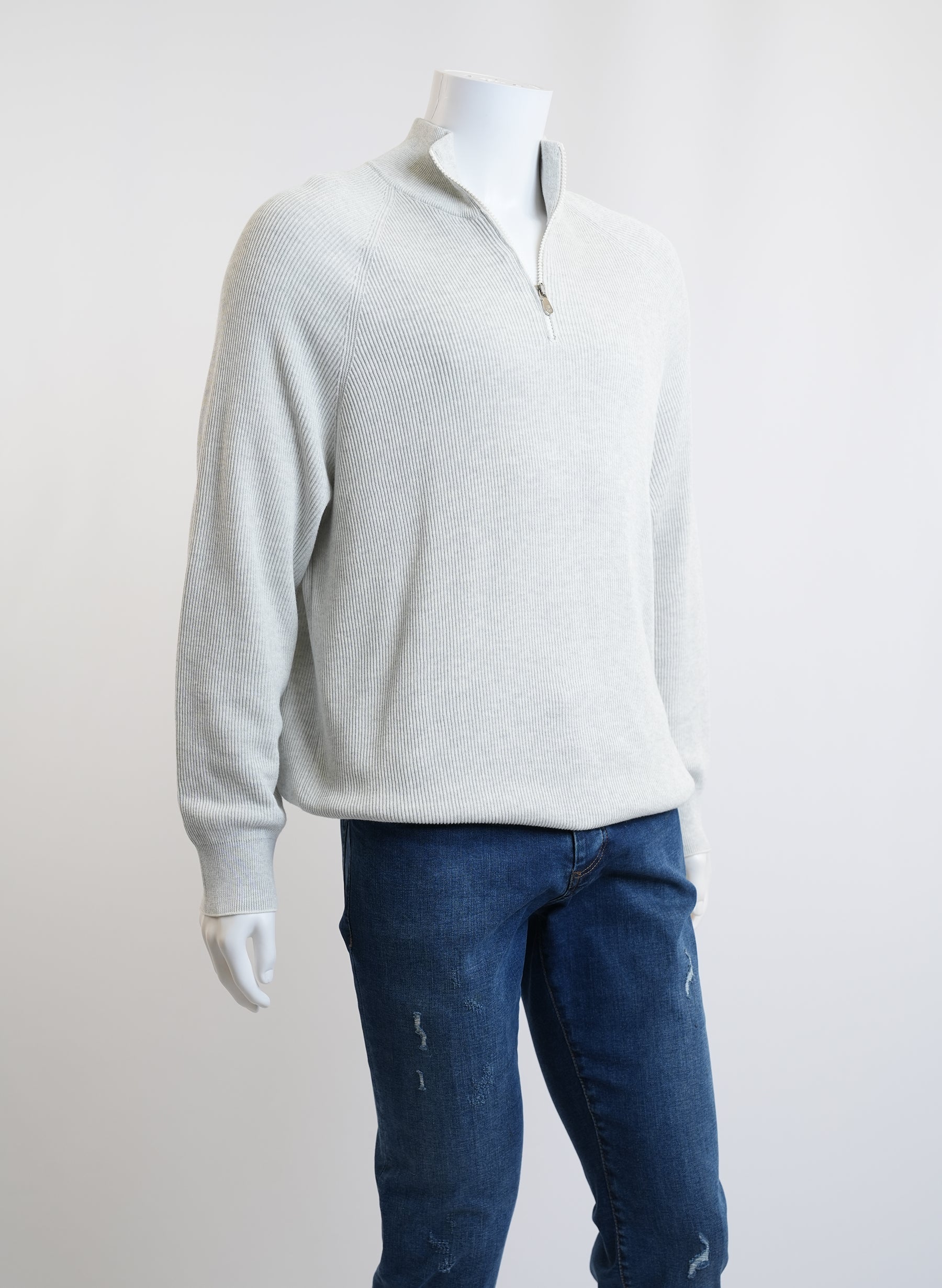 Brunello Cucinelli Grey Sweater