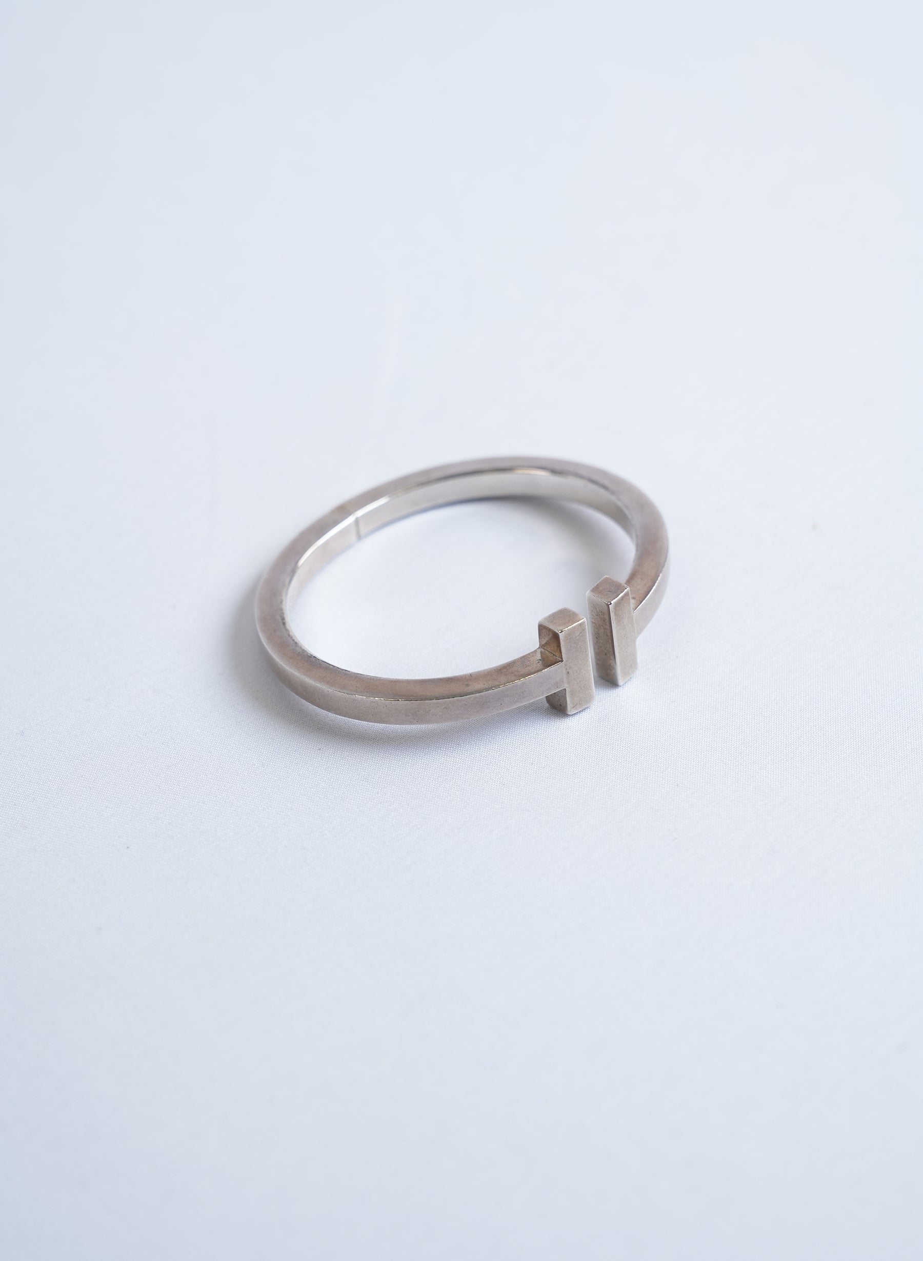 Tiffany & Co Sterling Silver T Square Bracelet