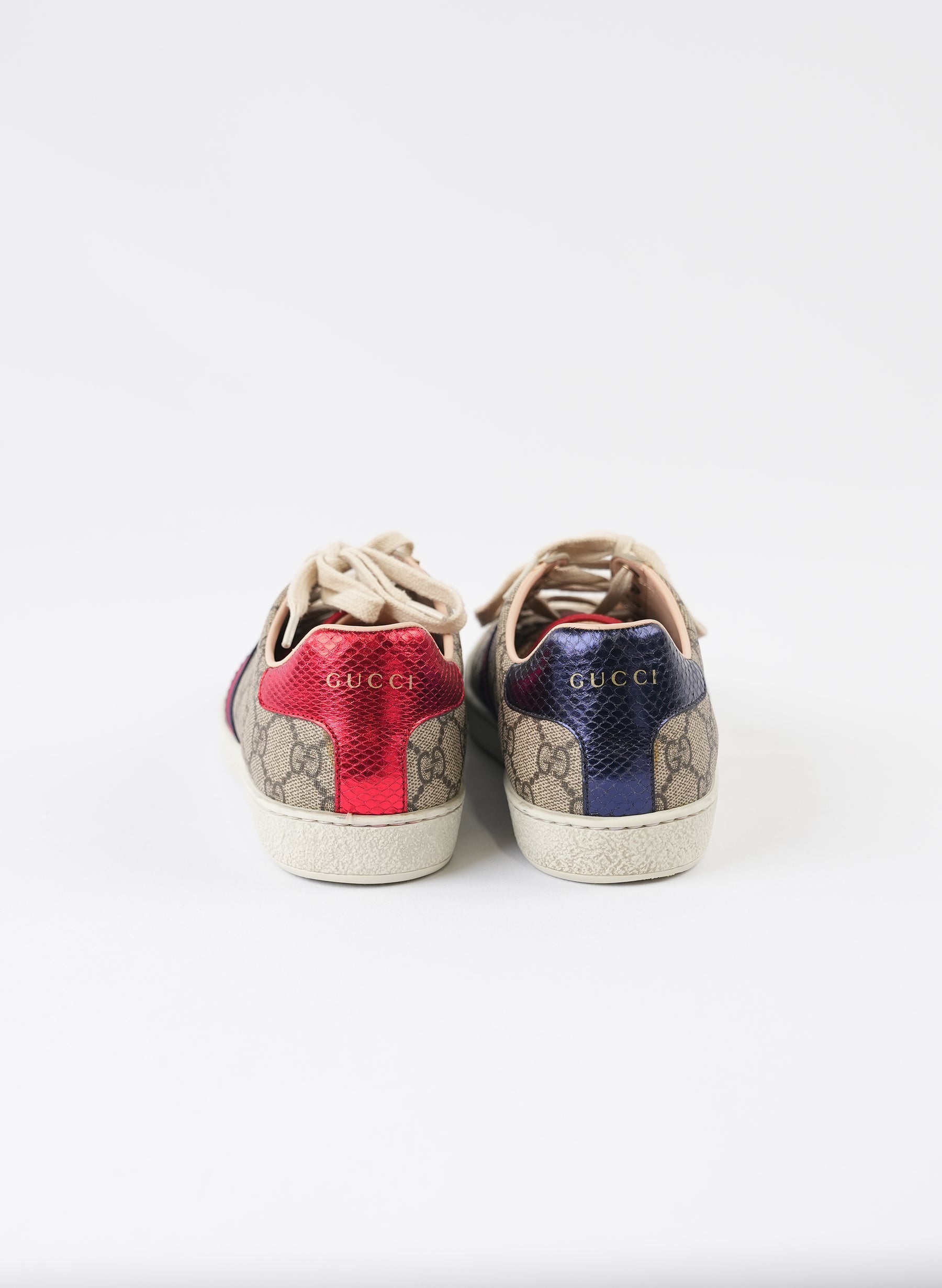 Gucci Running GG Logo Printed Sneakers
