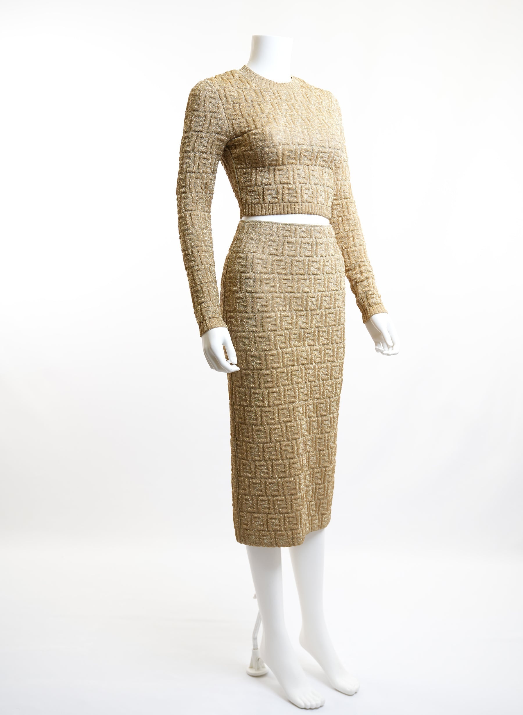 Fendi Two Piece Skirt Set