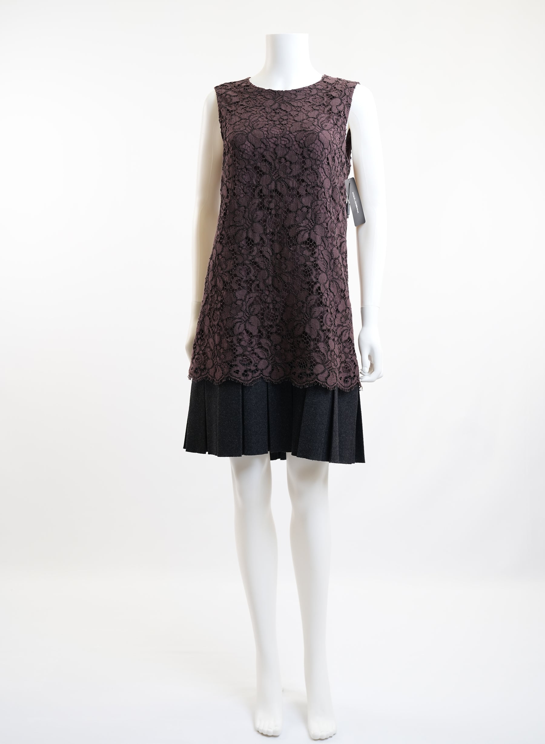 Dolce & Gabbana Floral Lace Dress