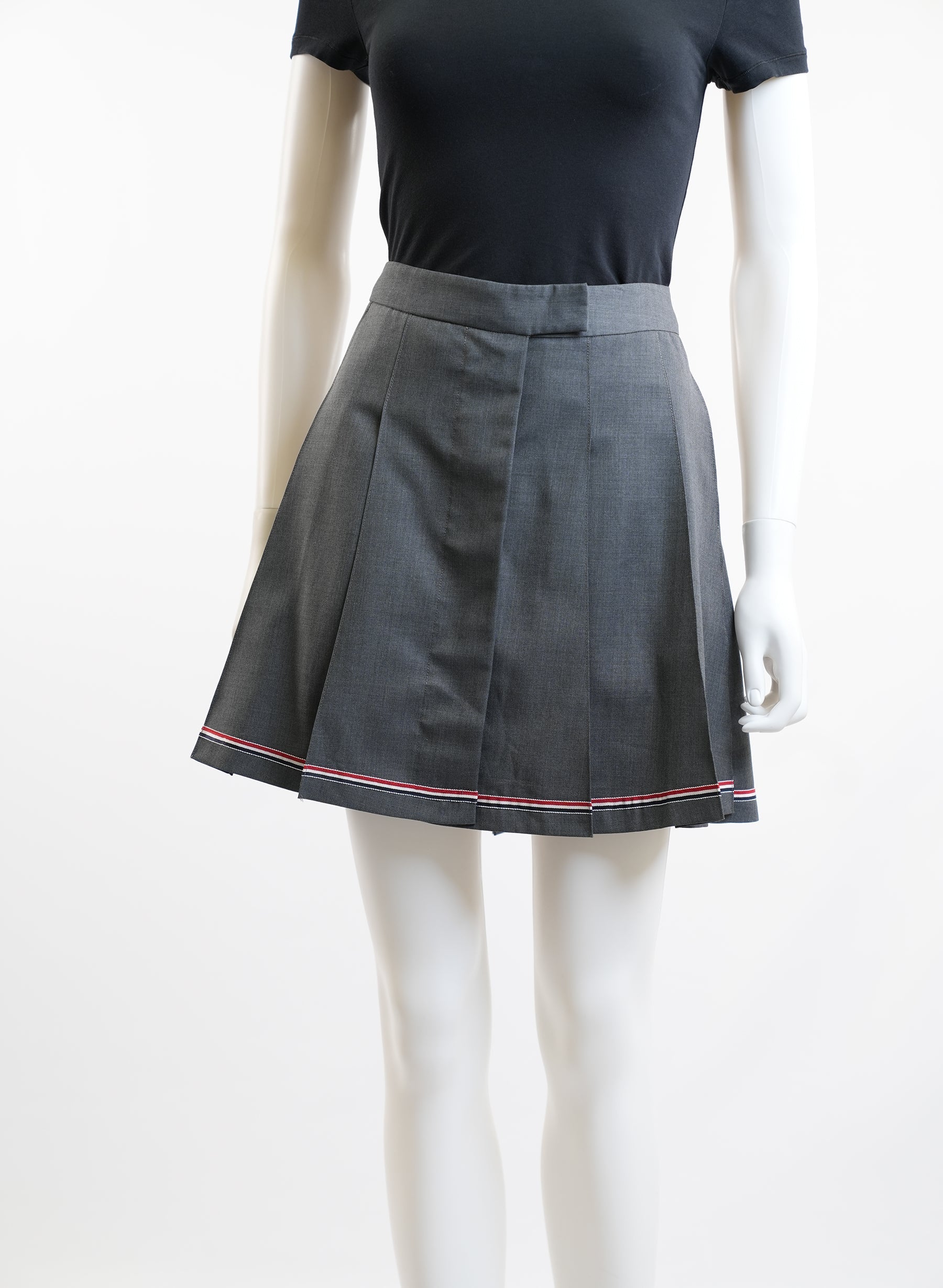 Thom Browne Pleated Mini Skirt