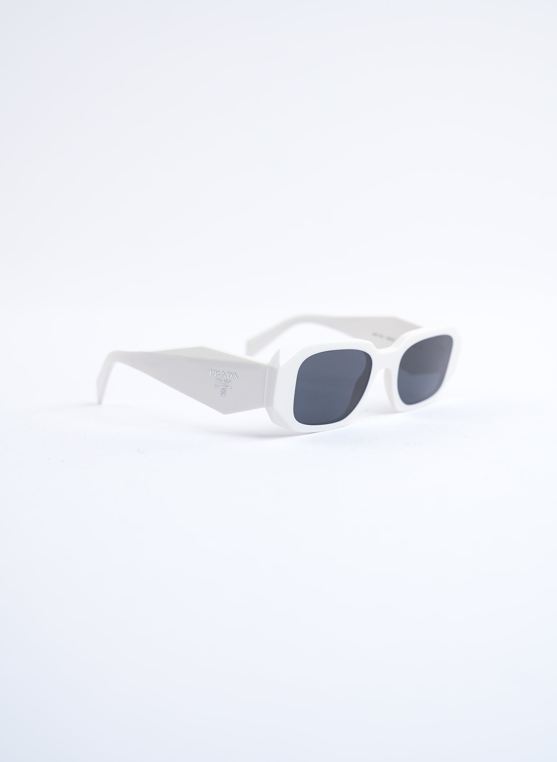 Prada White Sunglasses