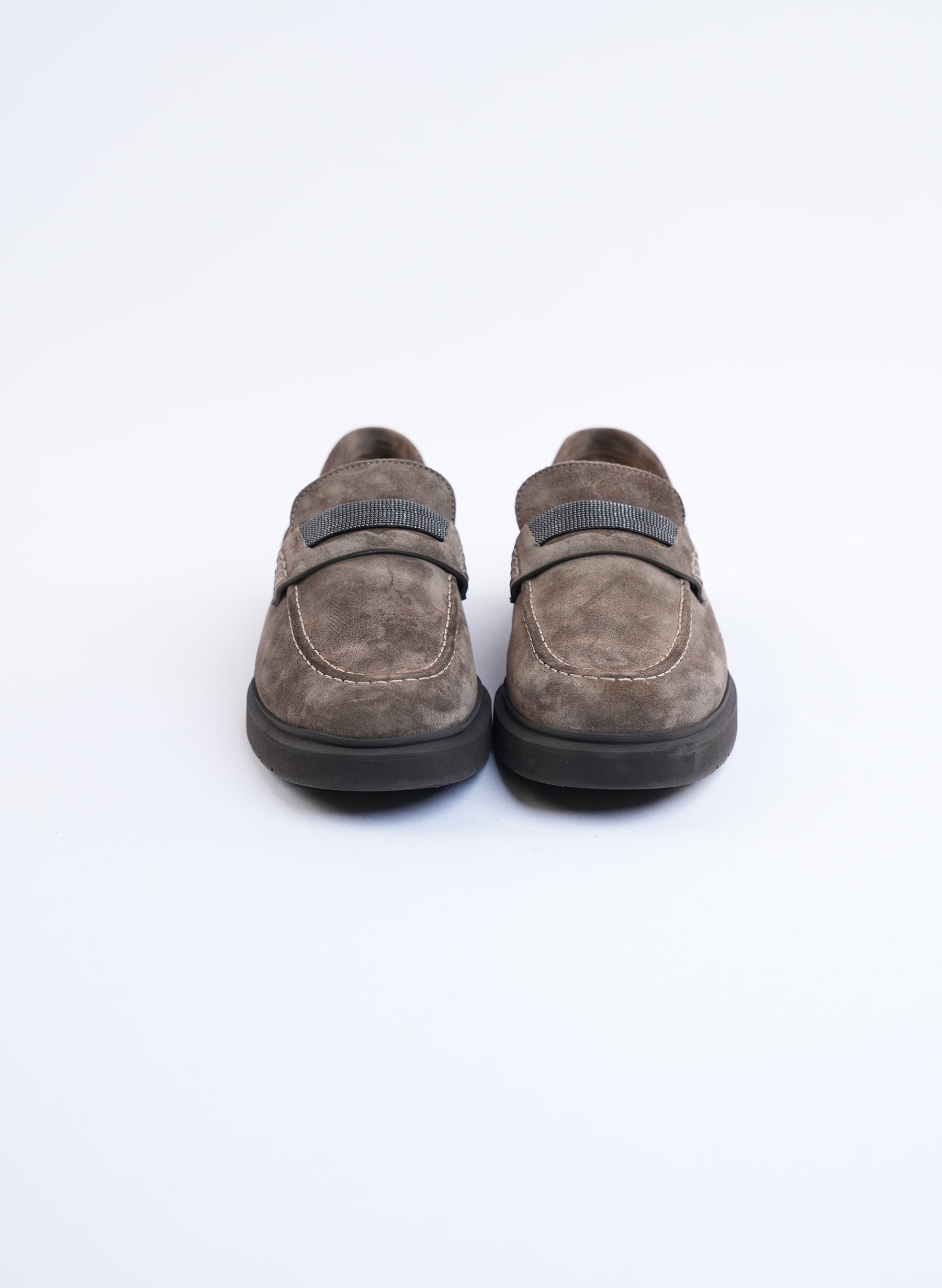 Brunello Cucinelli Suede Loafers