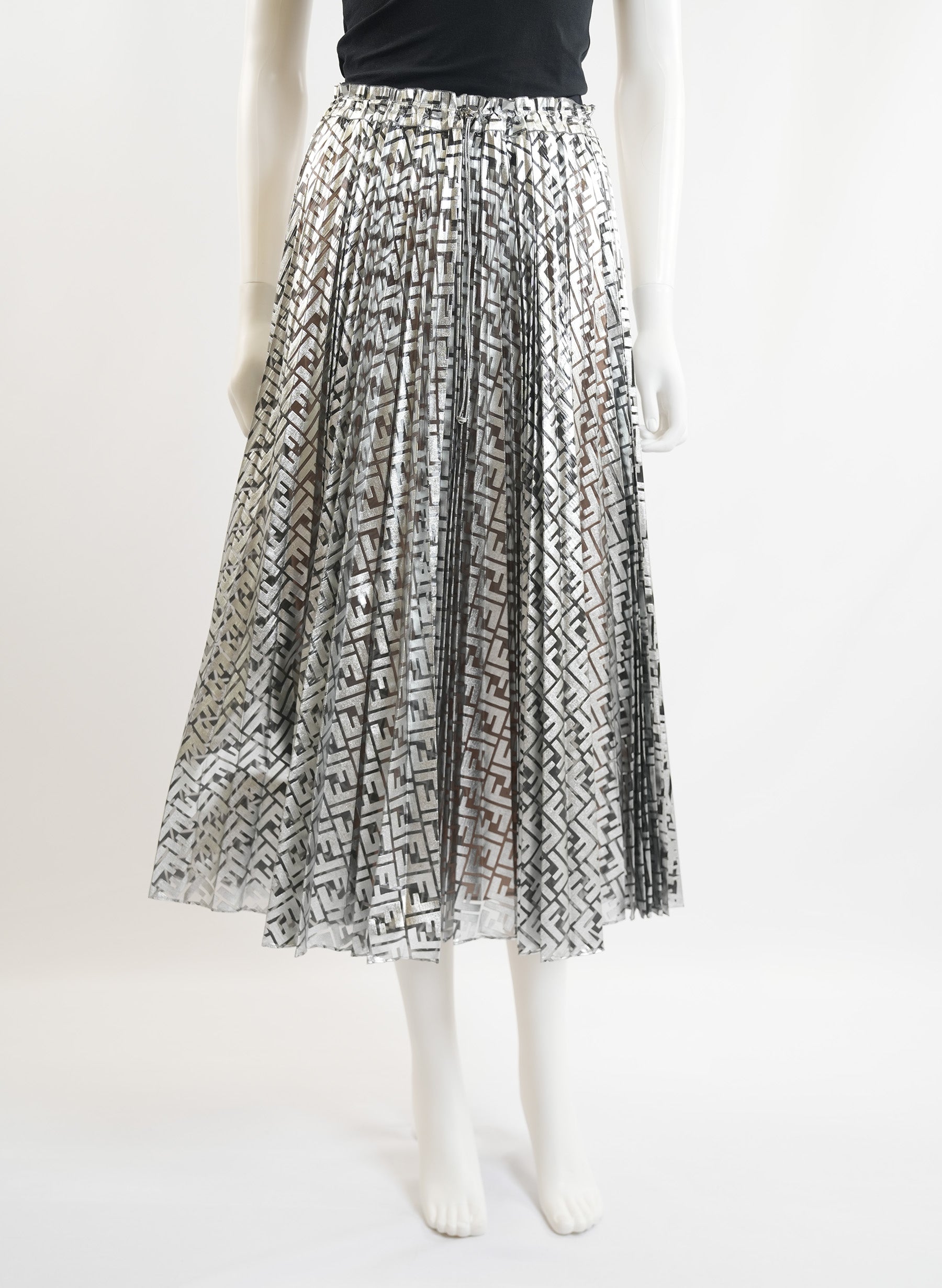 Fendi Pleated Skirt
