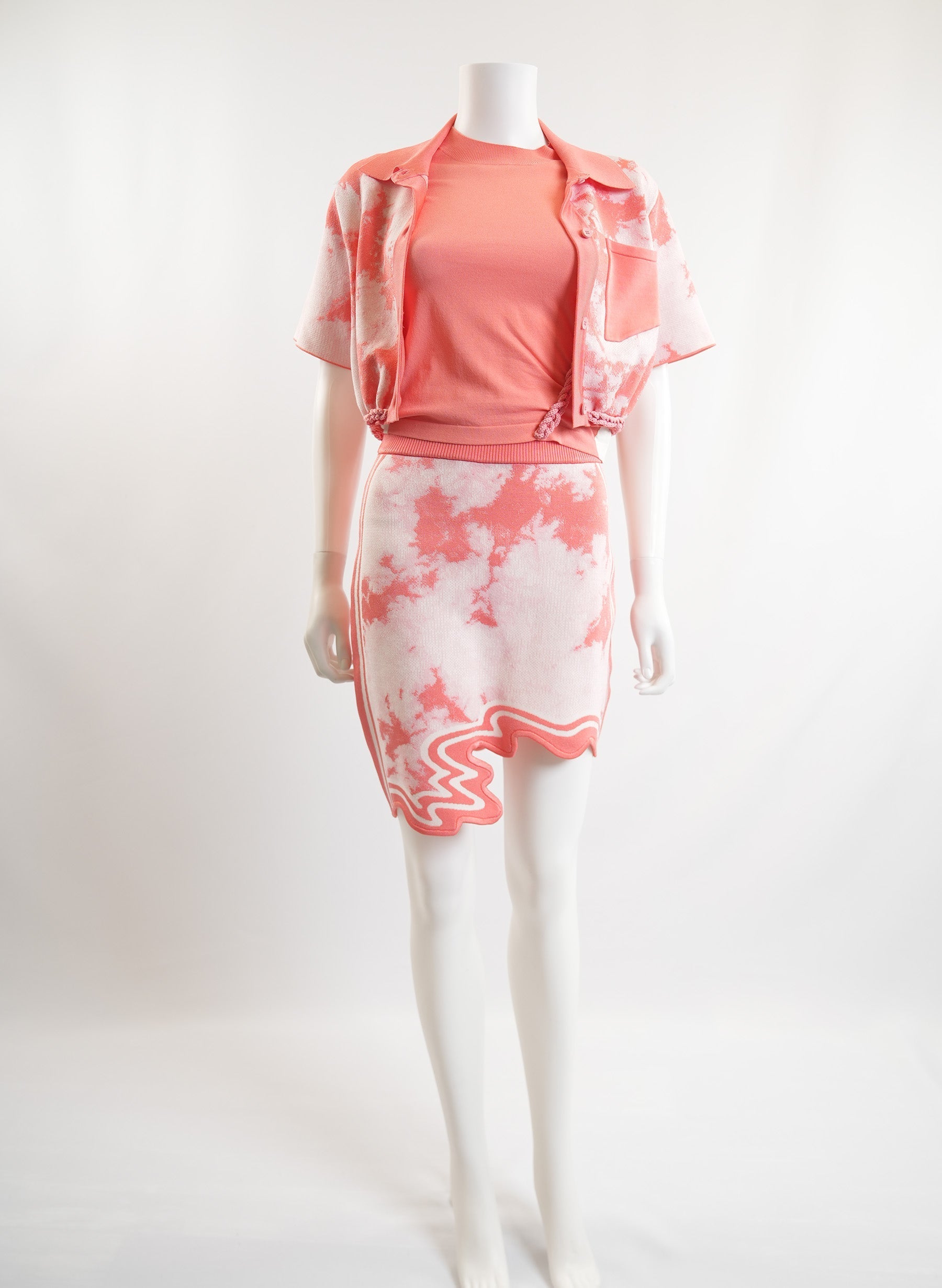 PH 5 Salem Tie Dye Shirt Jacket and Skirt Set
