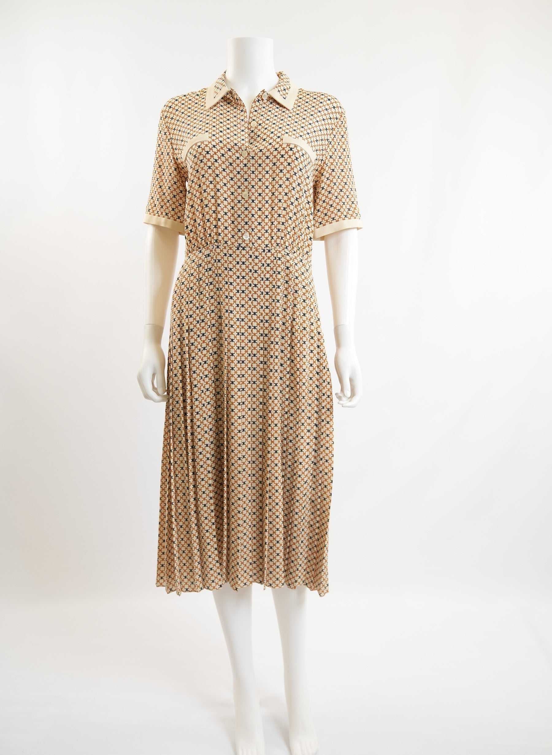 Celine Pleated Dress