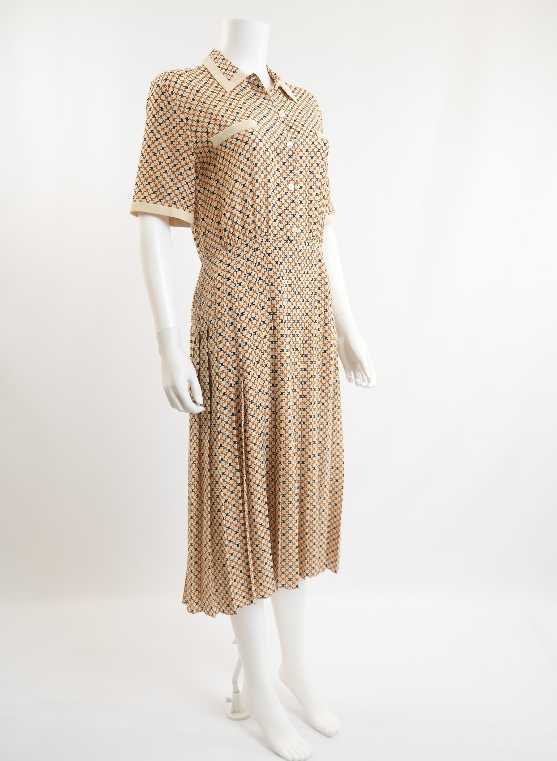 Celine Pleated Dress