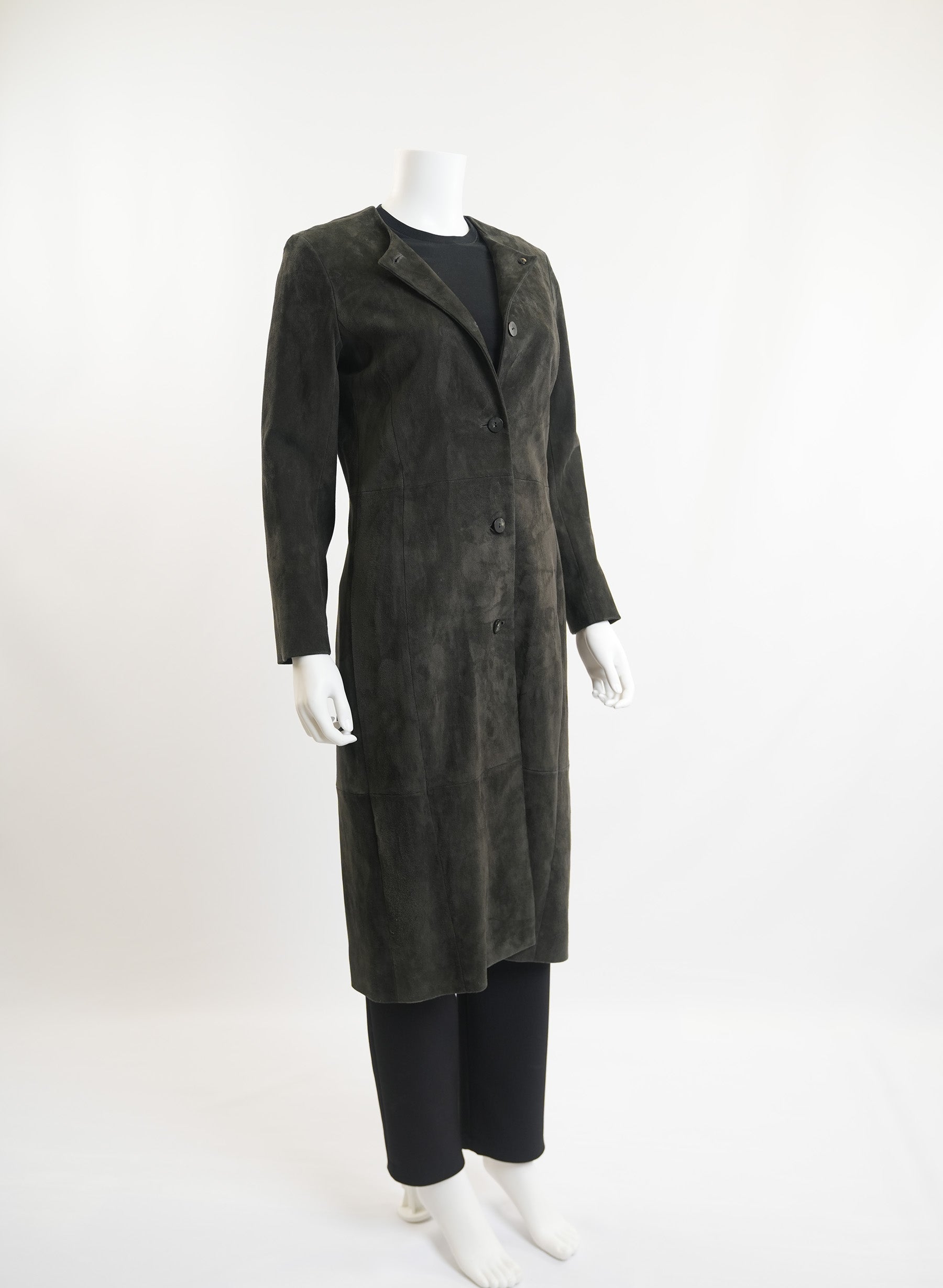 The Row Suede Coat