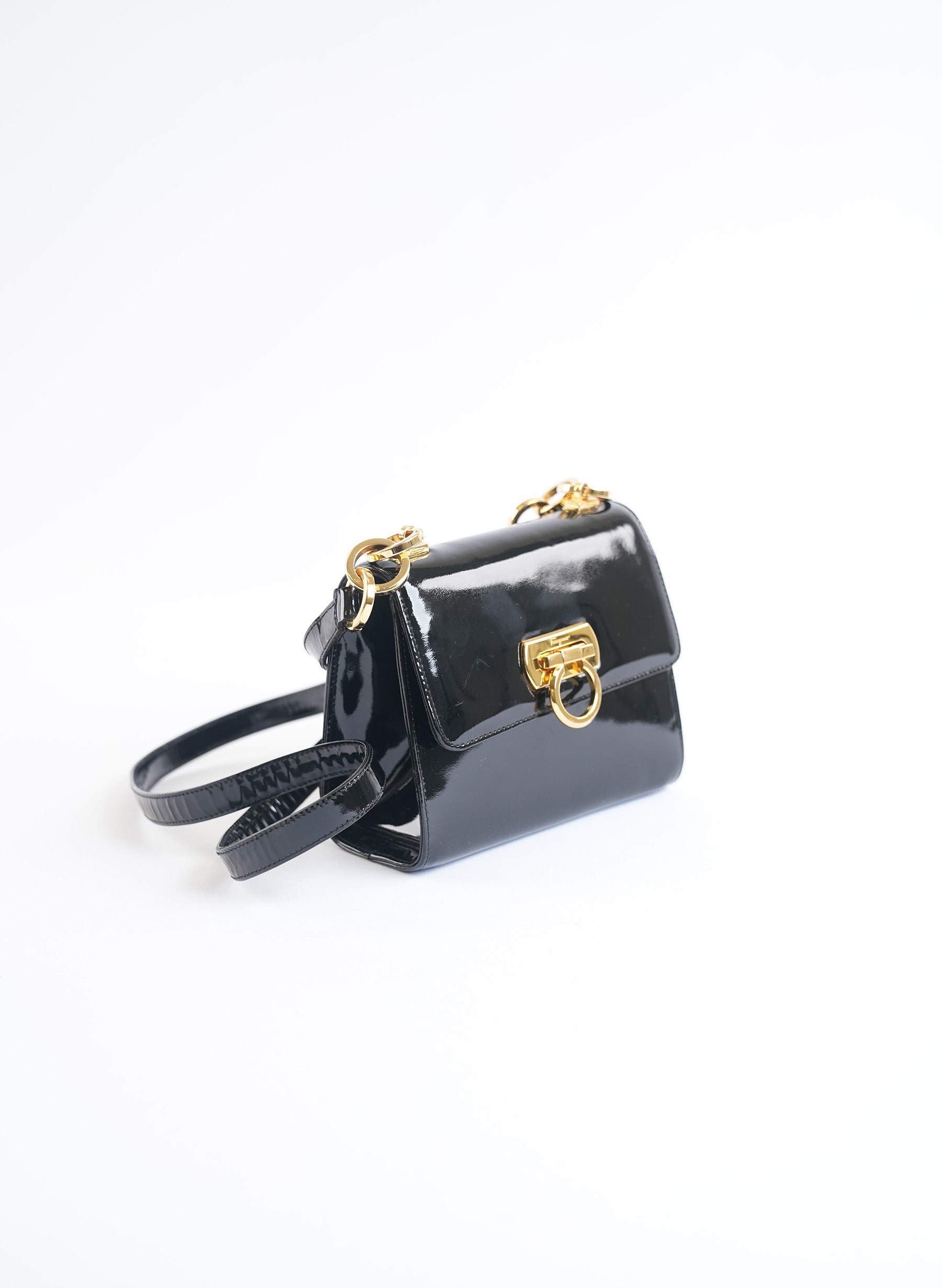 Salvatore Ferragamo Patent Leather Bag