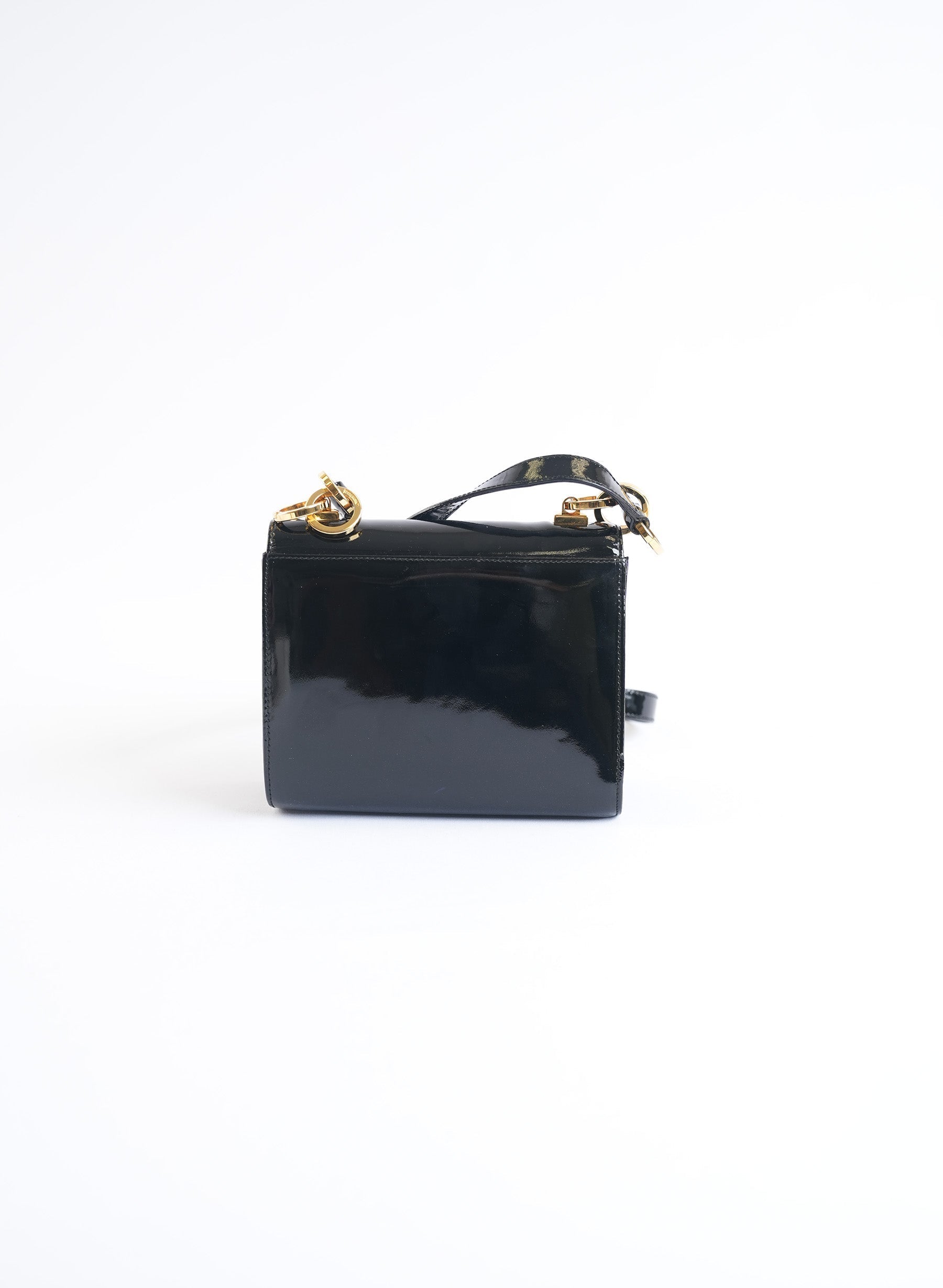 Salvatore Ferragamo Patent Leather Bag