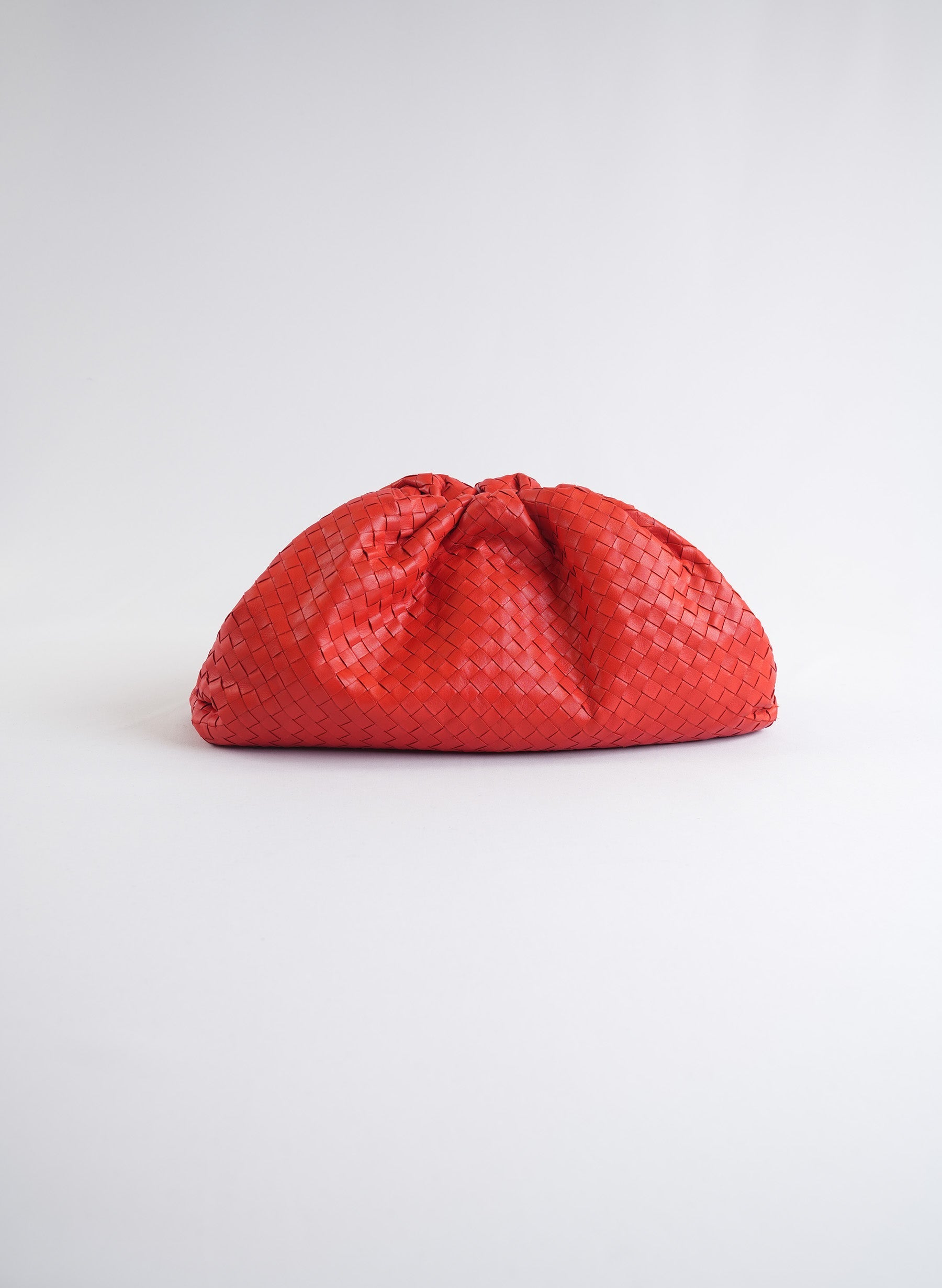 Bottega Veneta Intrecciato Leather Clutch