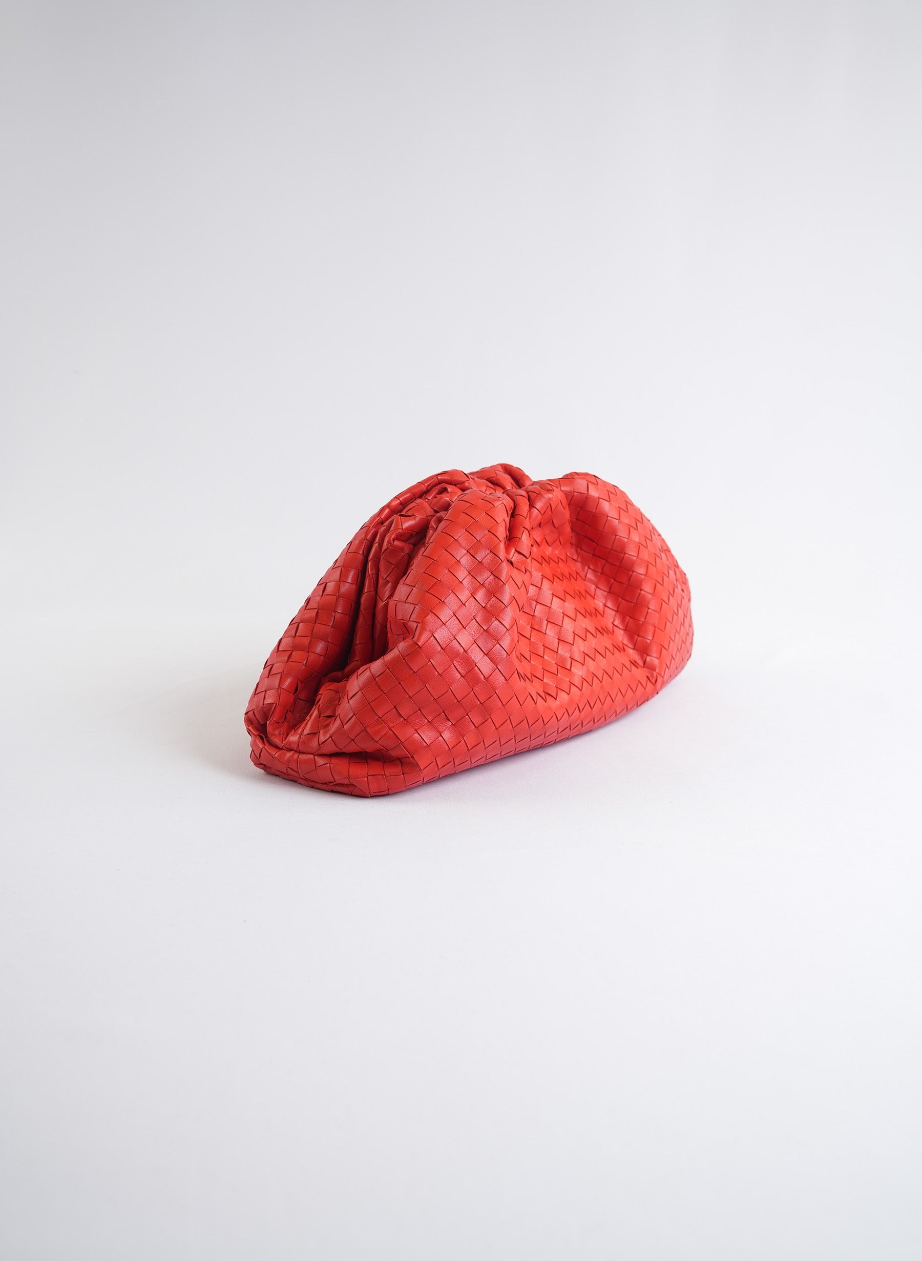 Bottega Veneta Intrecciato Leather Clutch