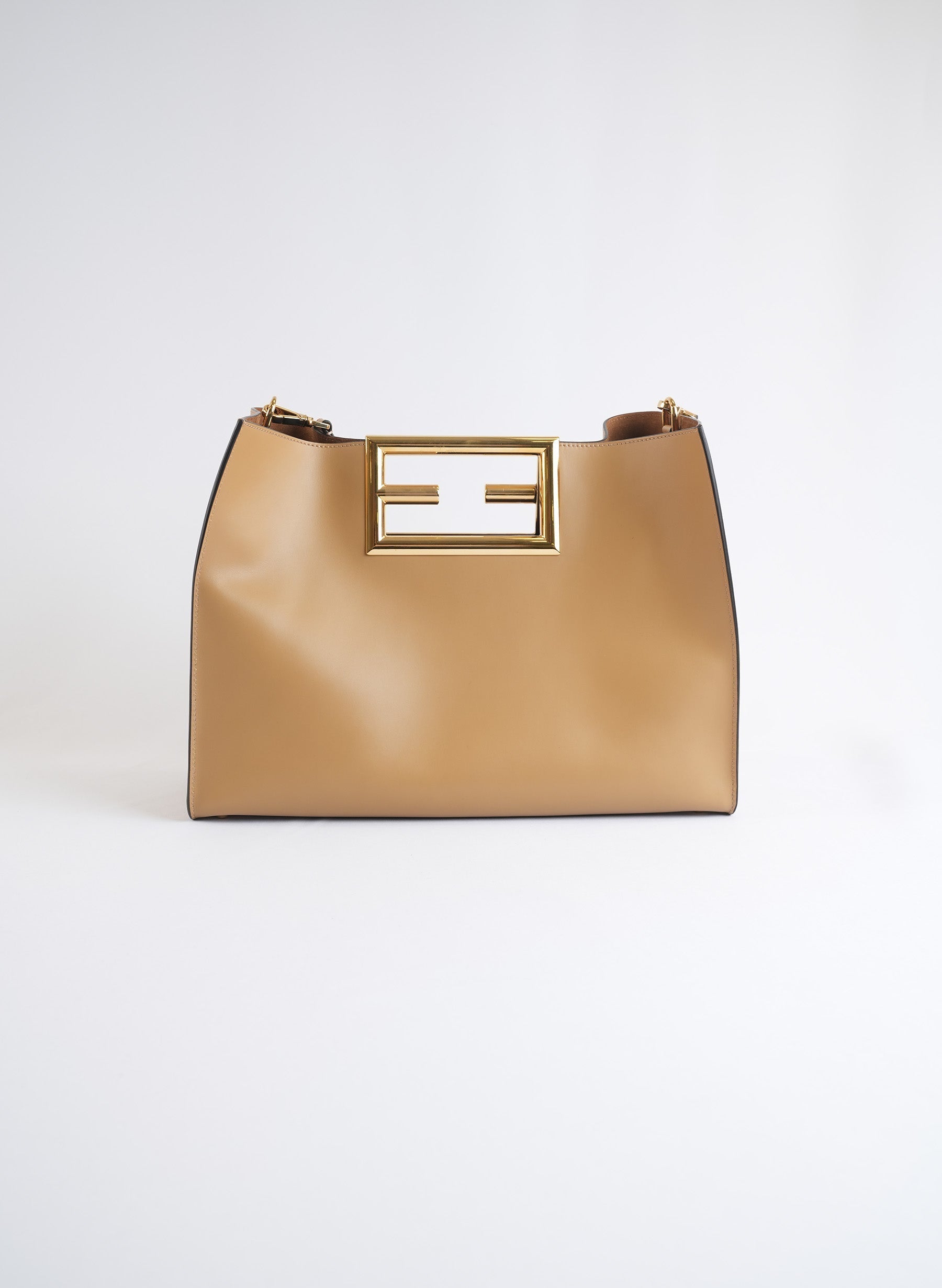 Fendi Brown Leather Handbag