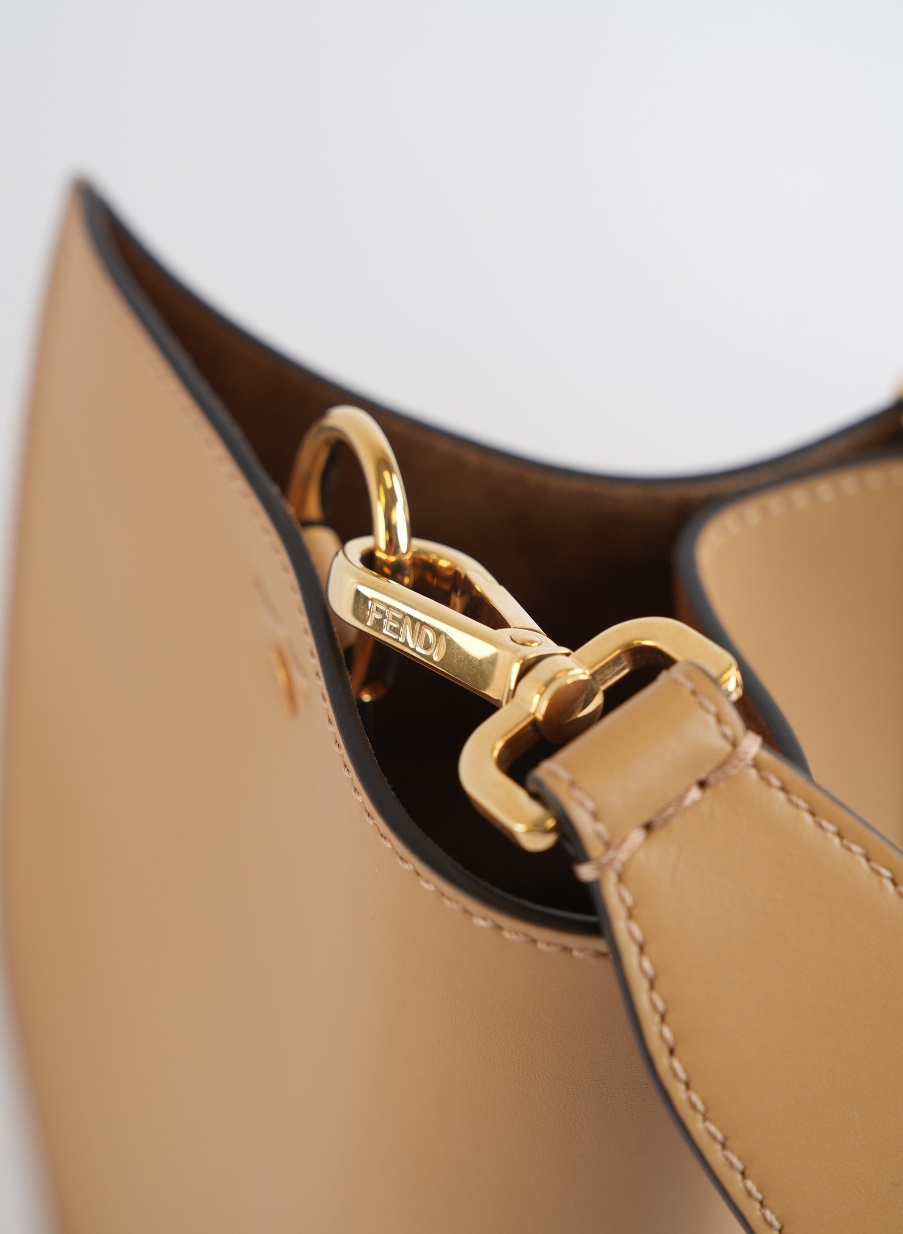 Fendi Brown Leather Handbag