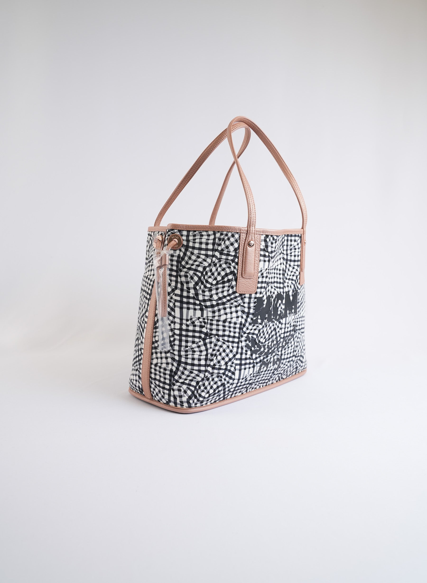 MCM Reversible Rose Gold Liz Shopper Bag