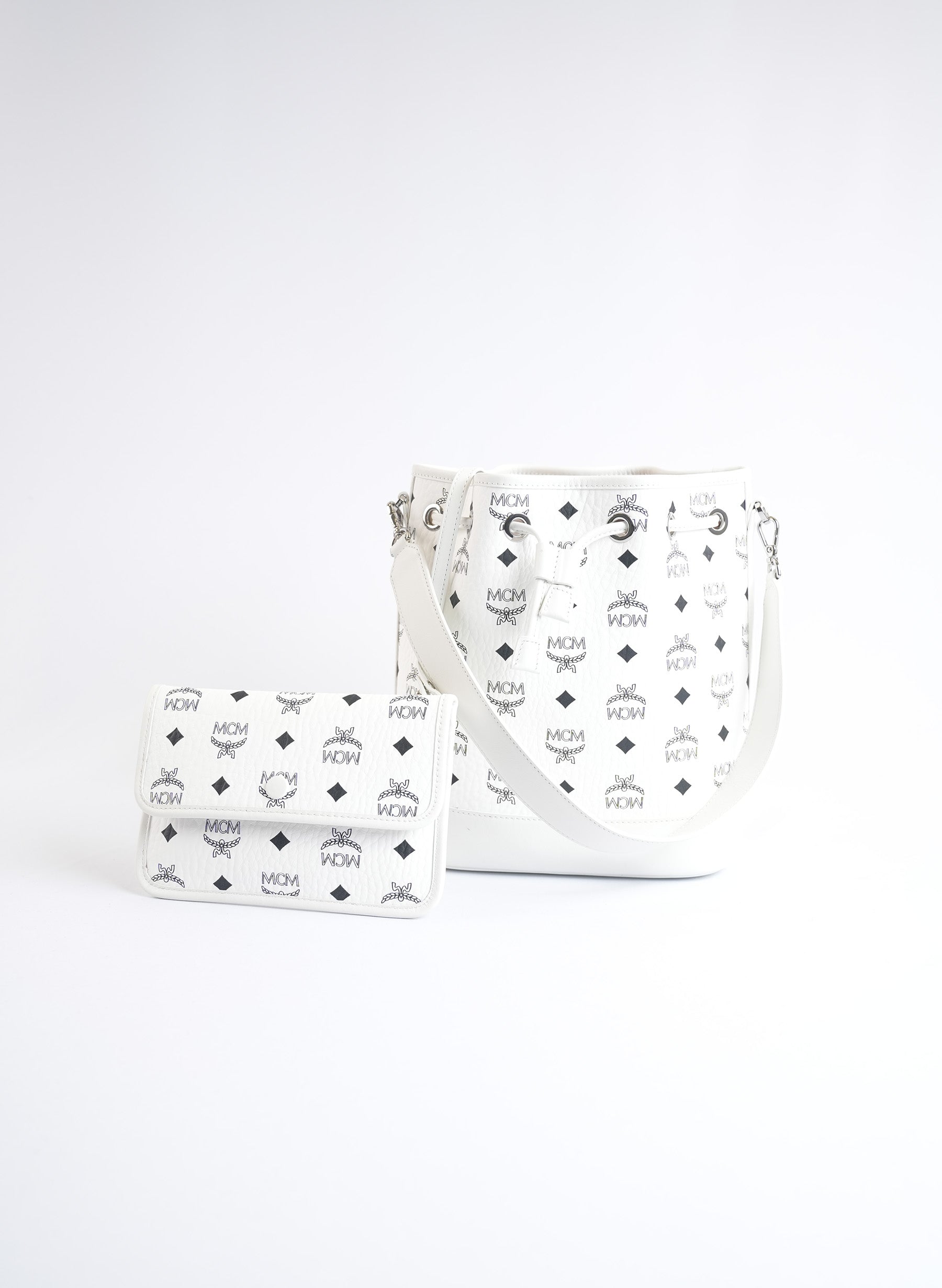 MCM Dessau Drawstring Bag