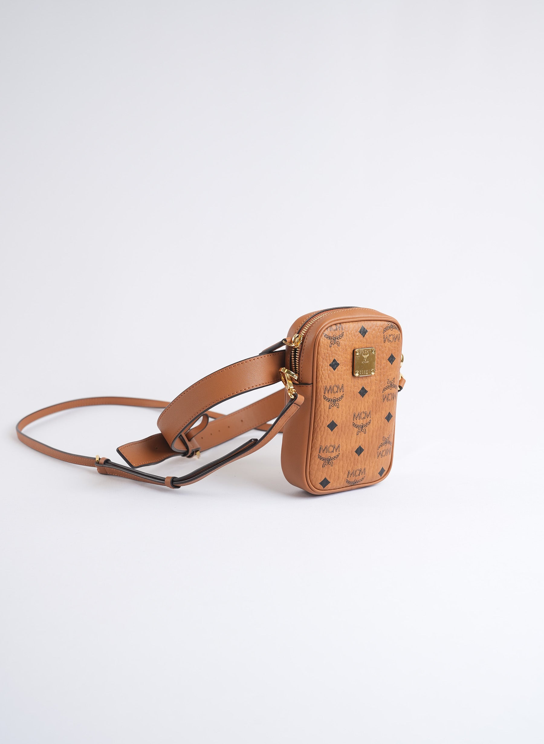 MCM Klassik Visetos Crossbody Bag