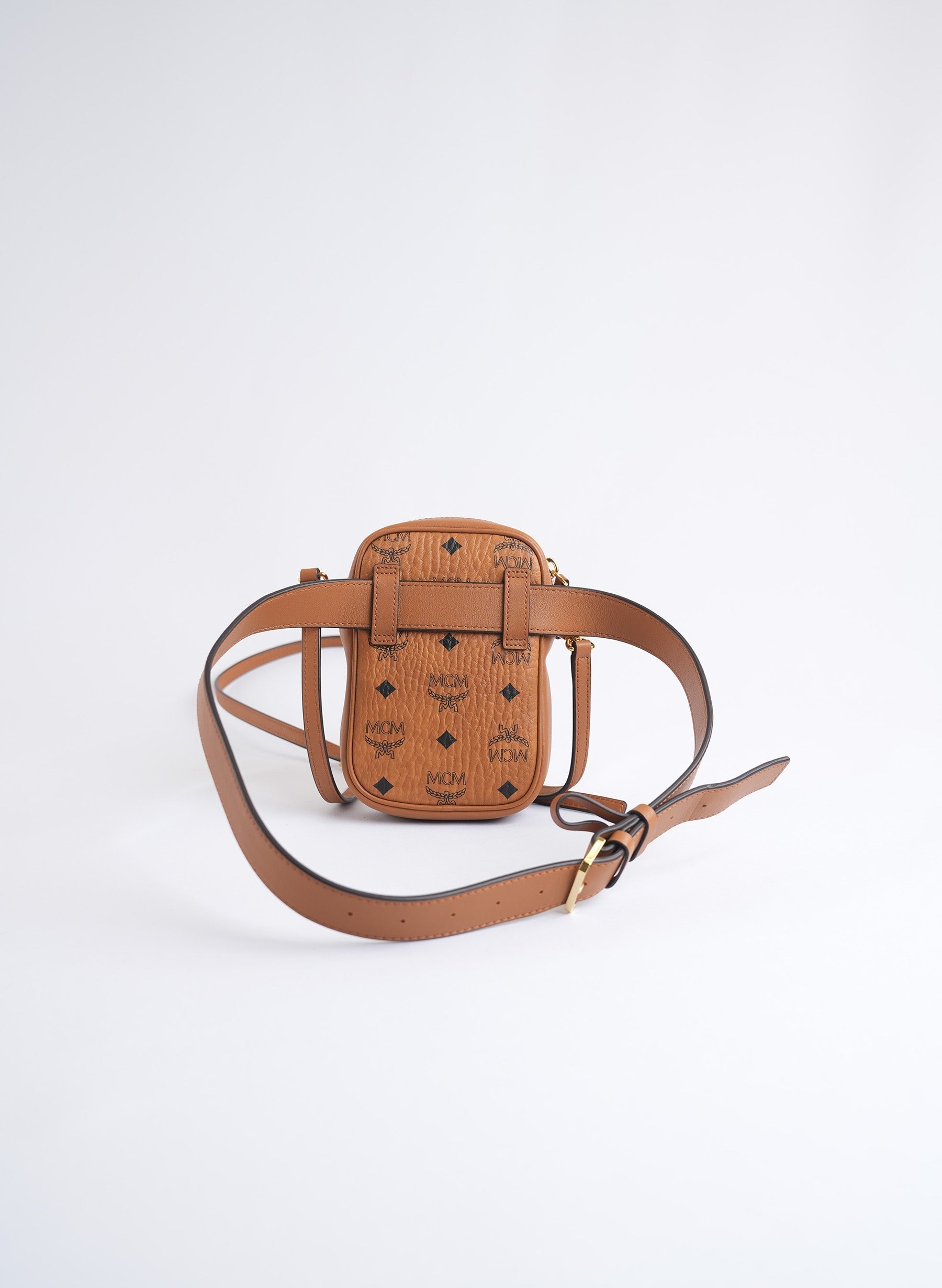 MCM Klassik Visetos Crossbody Bag