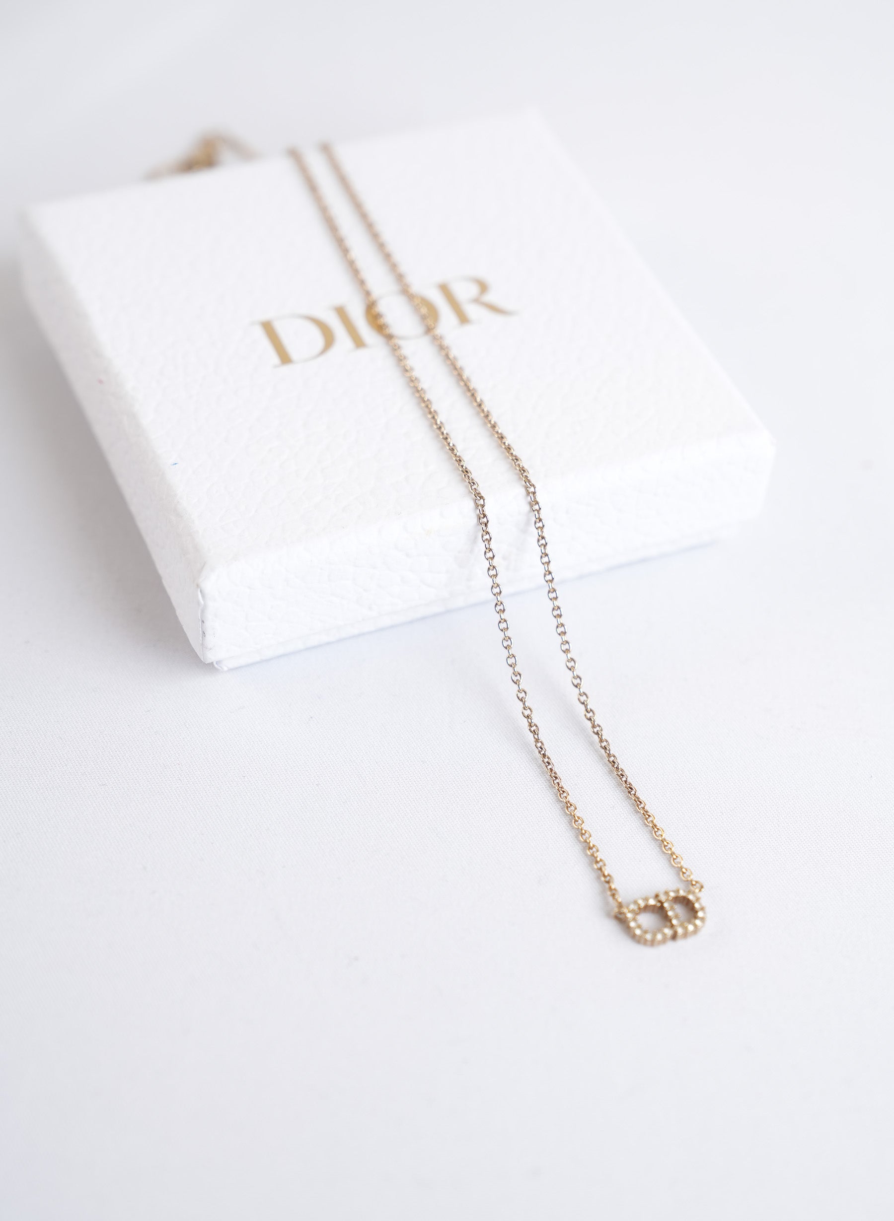 Christian Dior Petit CD Necklace