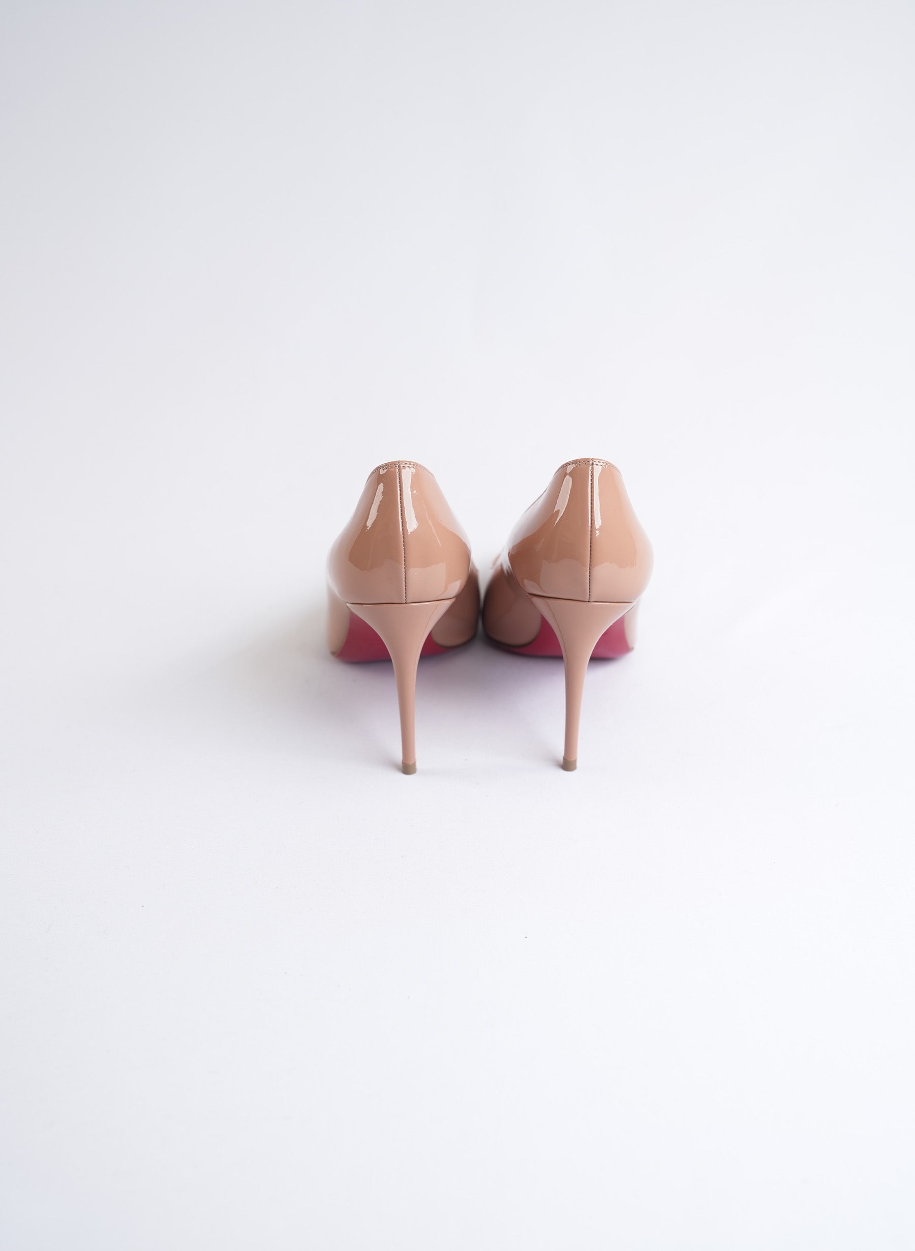 Christian Louboutin 85 Kate Patent Leather Heels