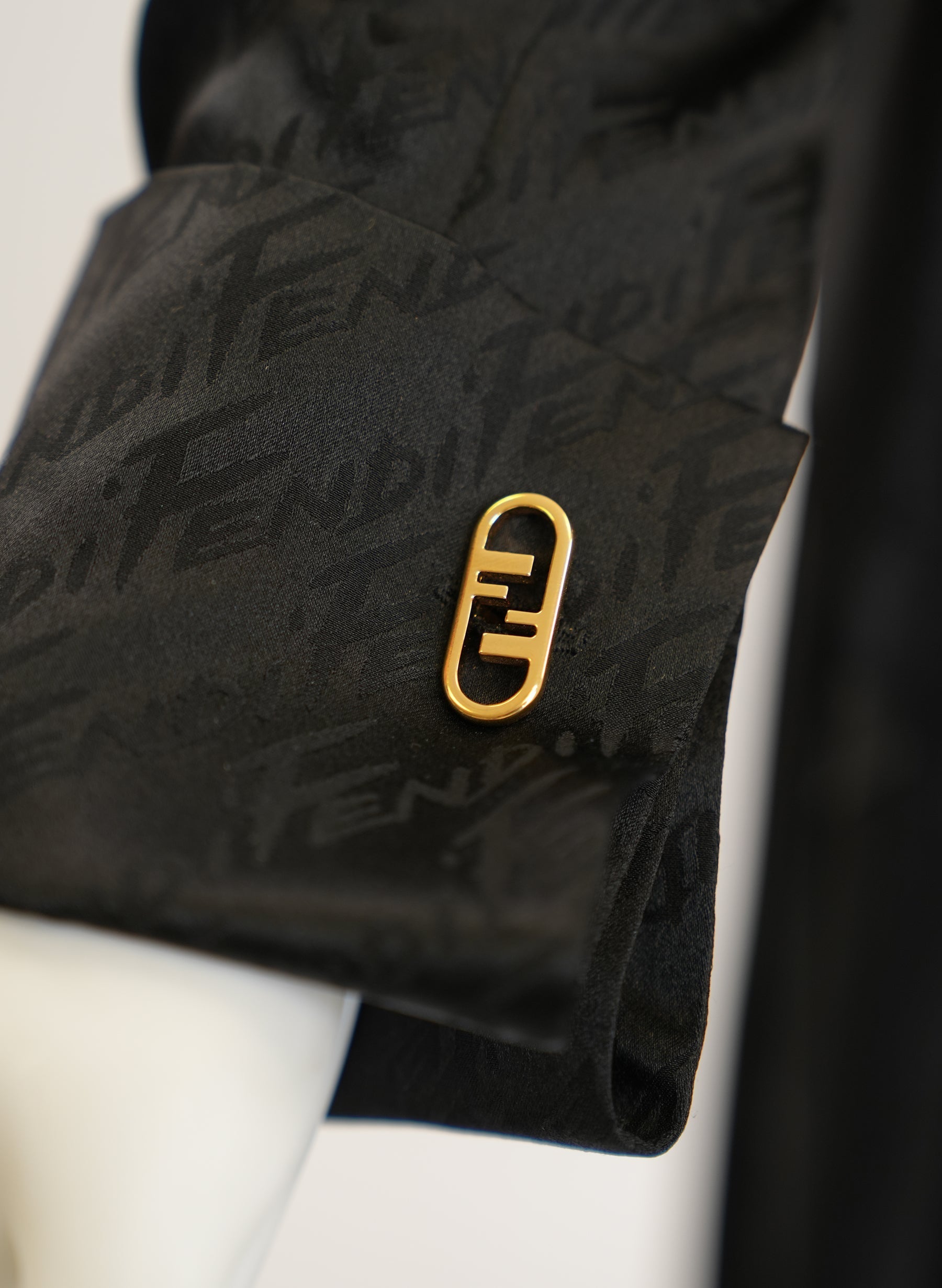 Fendi Silk Black Dress