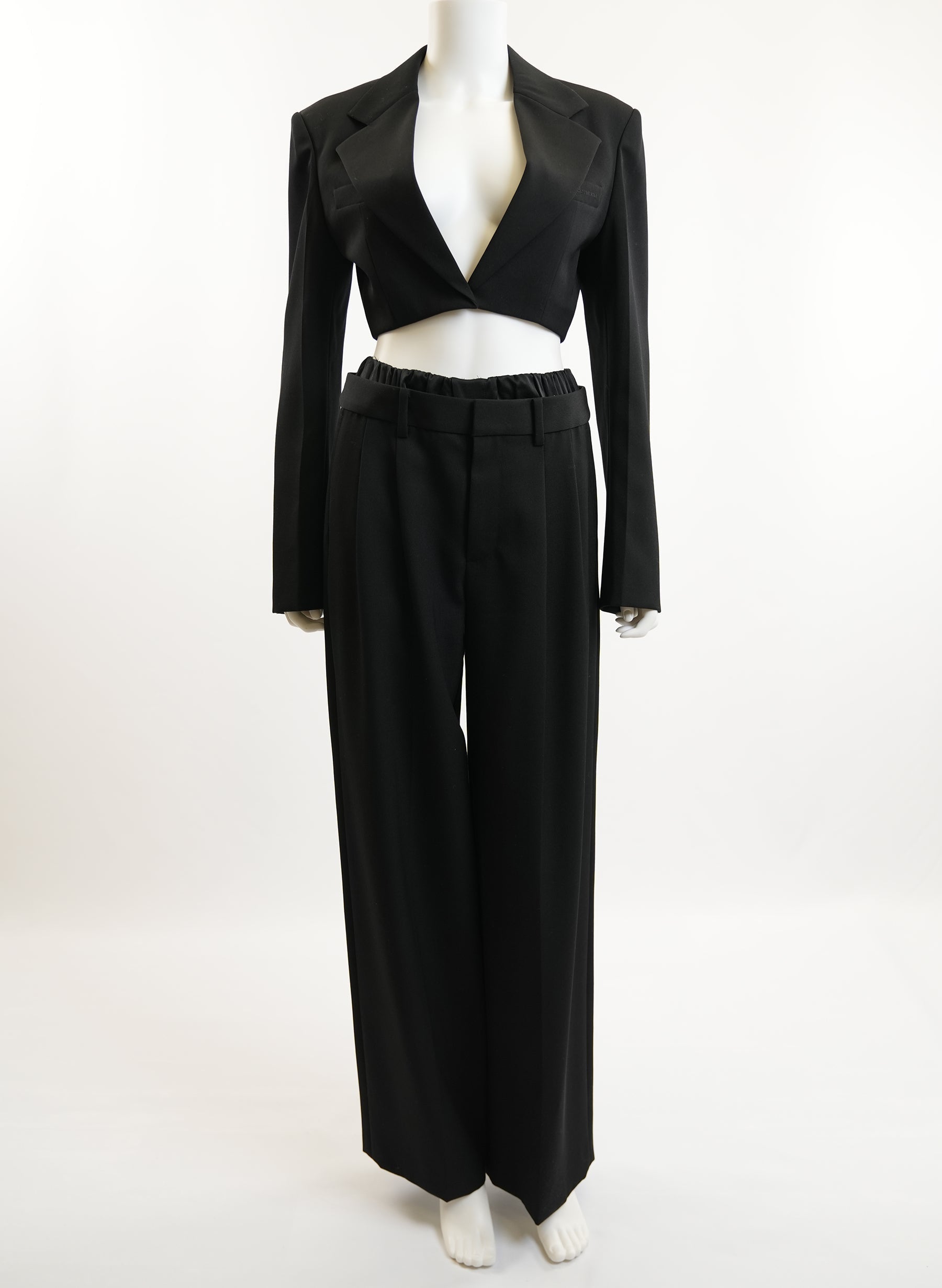 Alexander Wang Cropped Blazer Suit