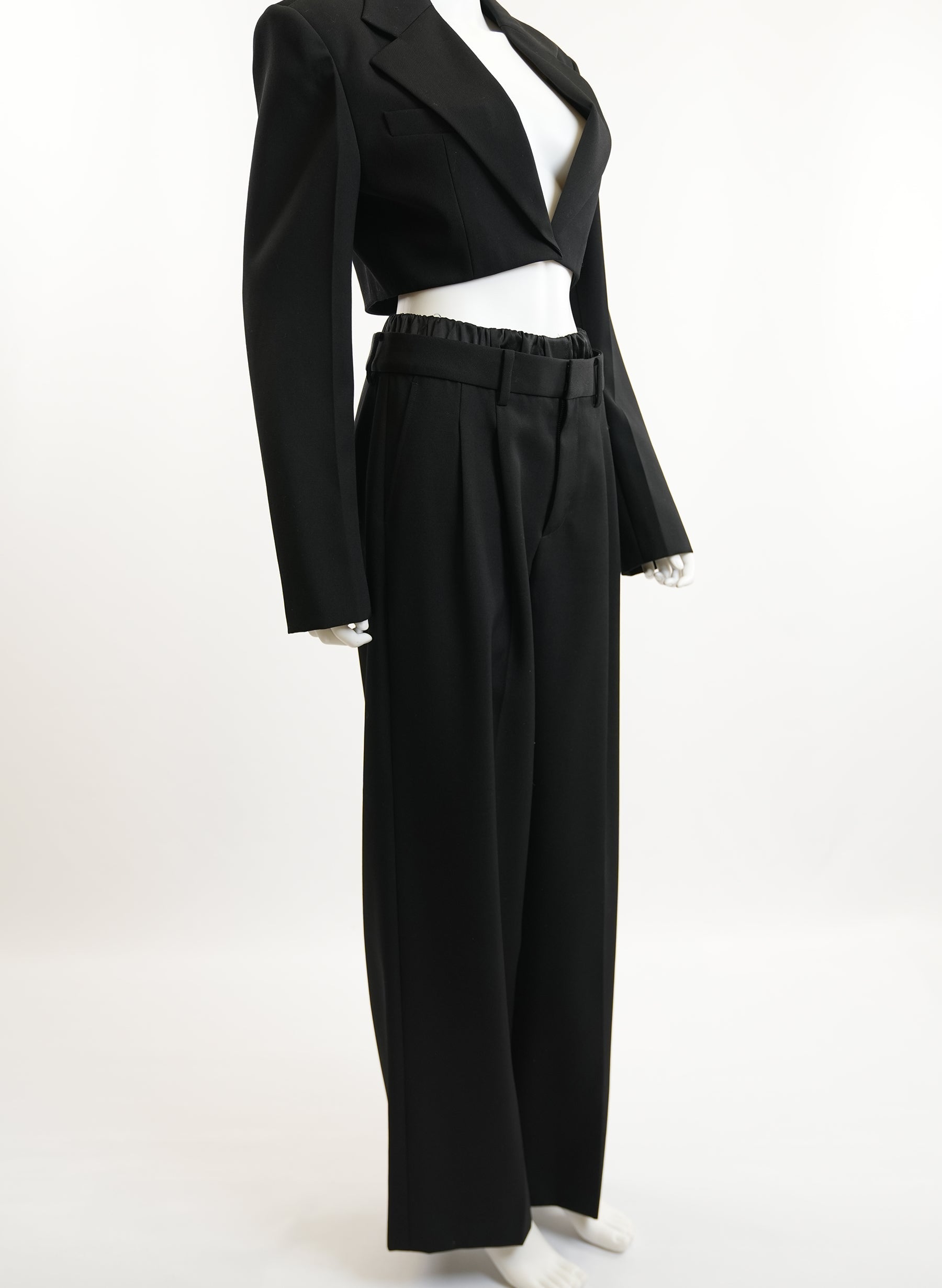 Alexander Wang Cropped Blazer Suit