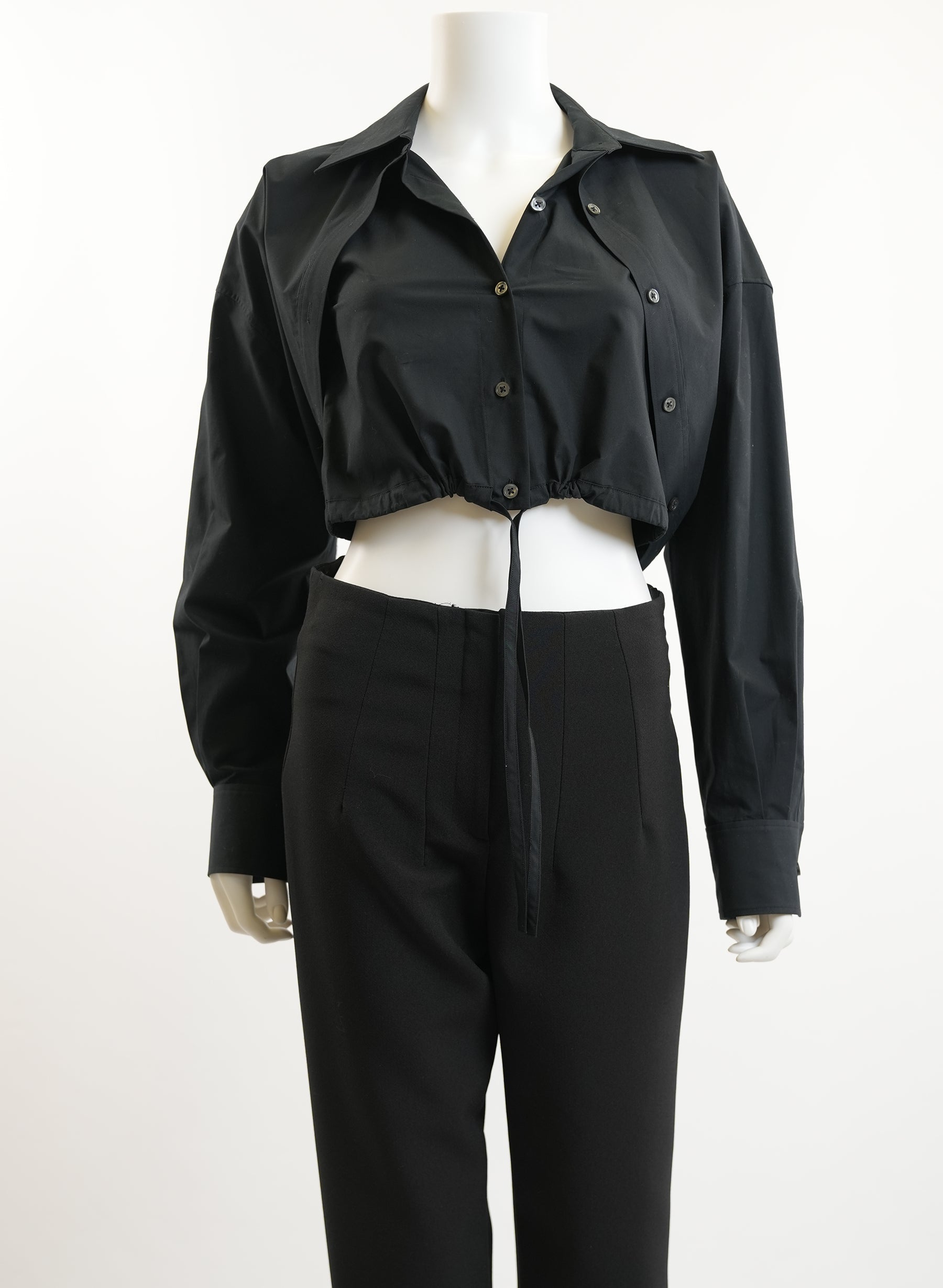 Alexander Wang Black Button Up