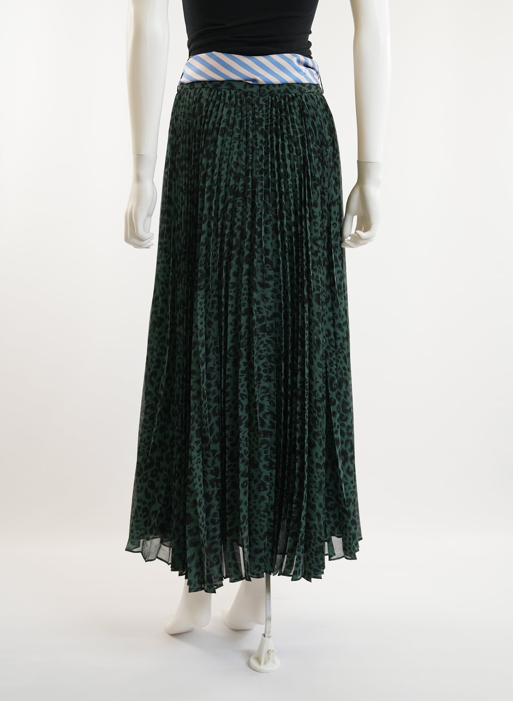 Zimmermann Leopard Print Midi Skirt