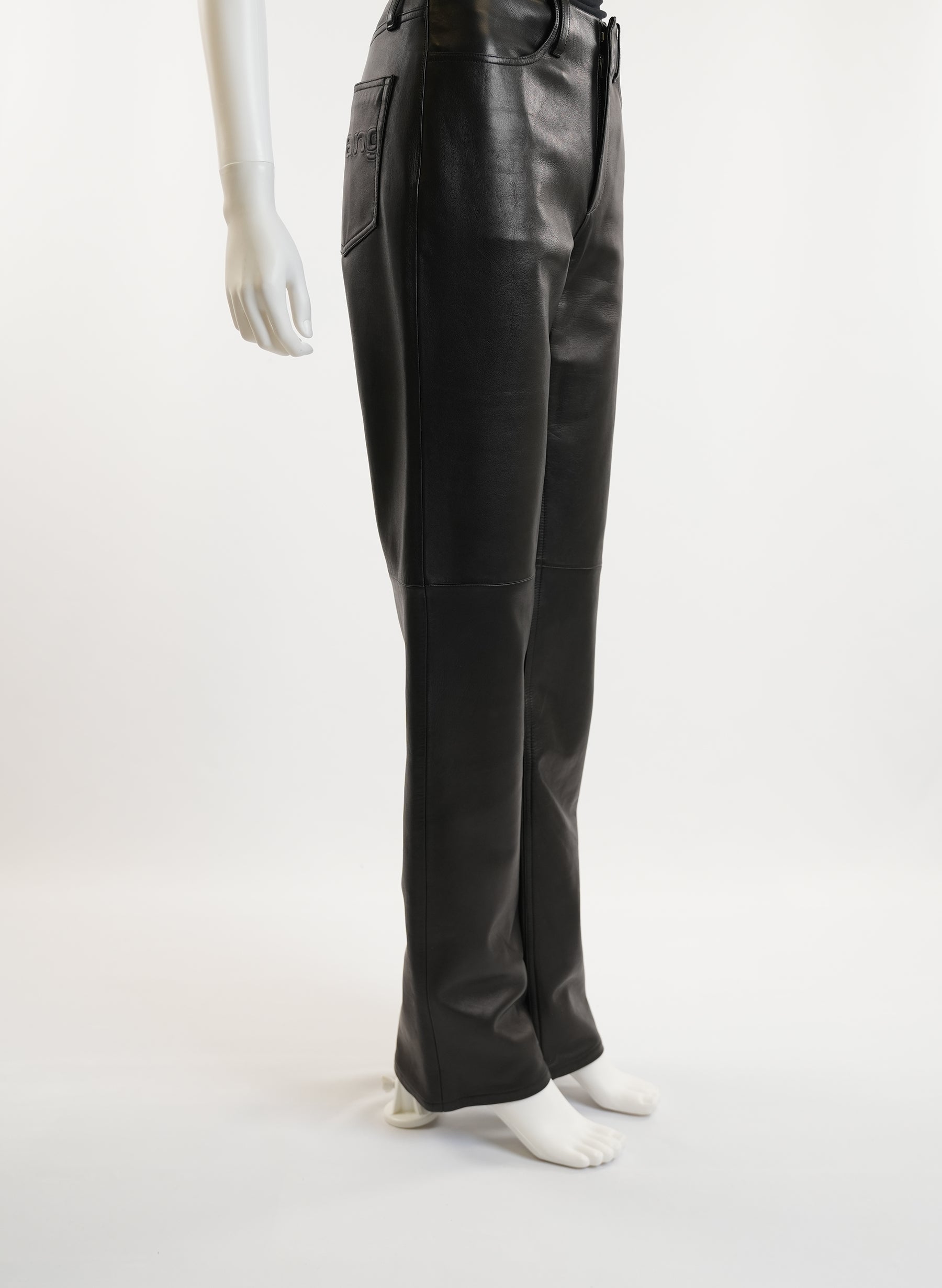 Alexander Wang Black Leather Pants