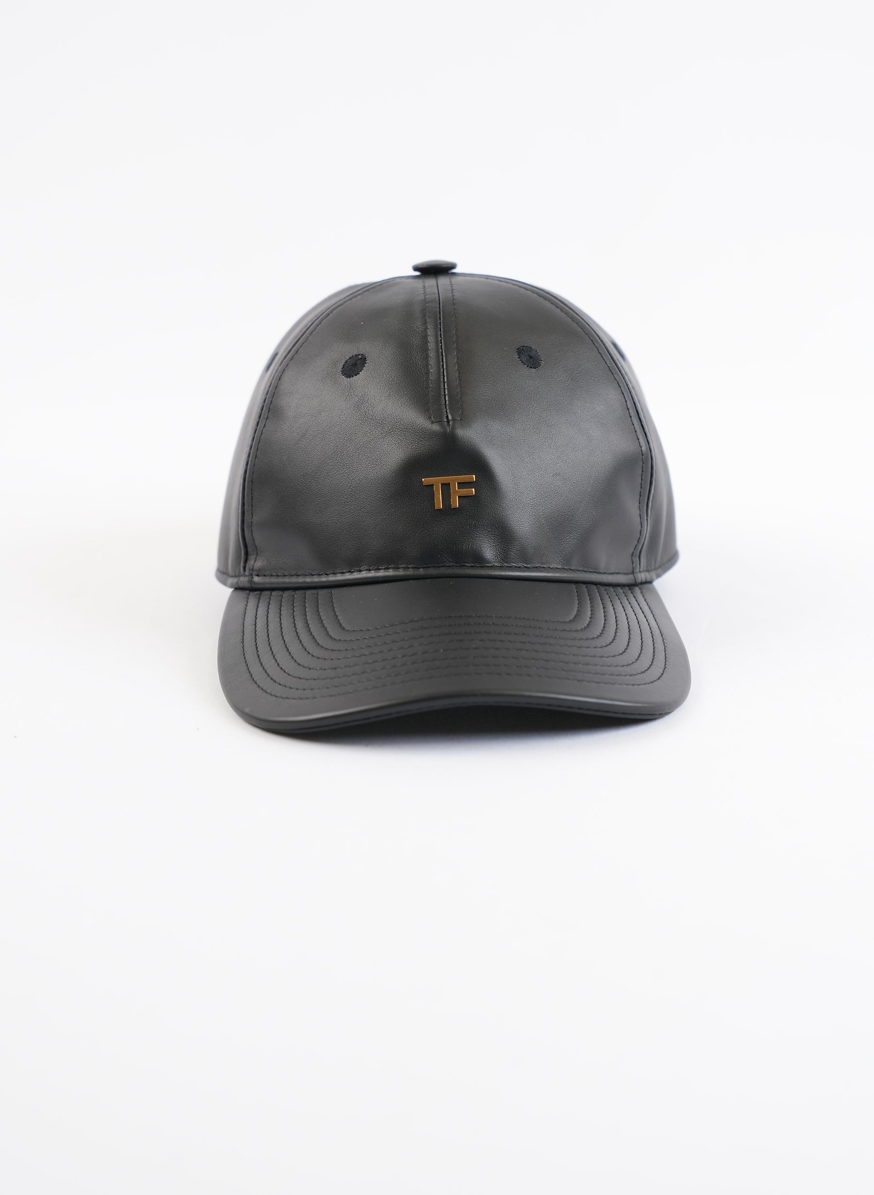 Tom Ford Calf Leather TF Baseball Cap