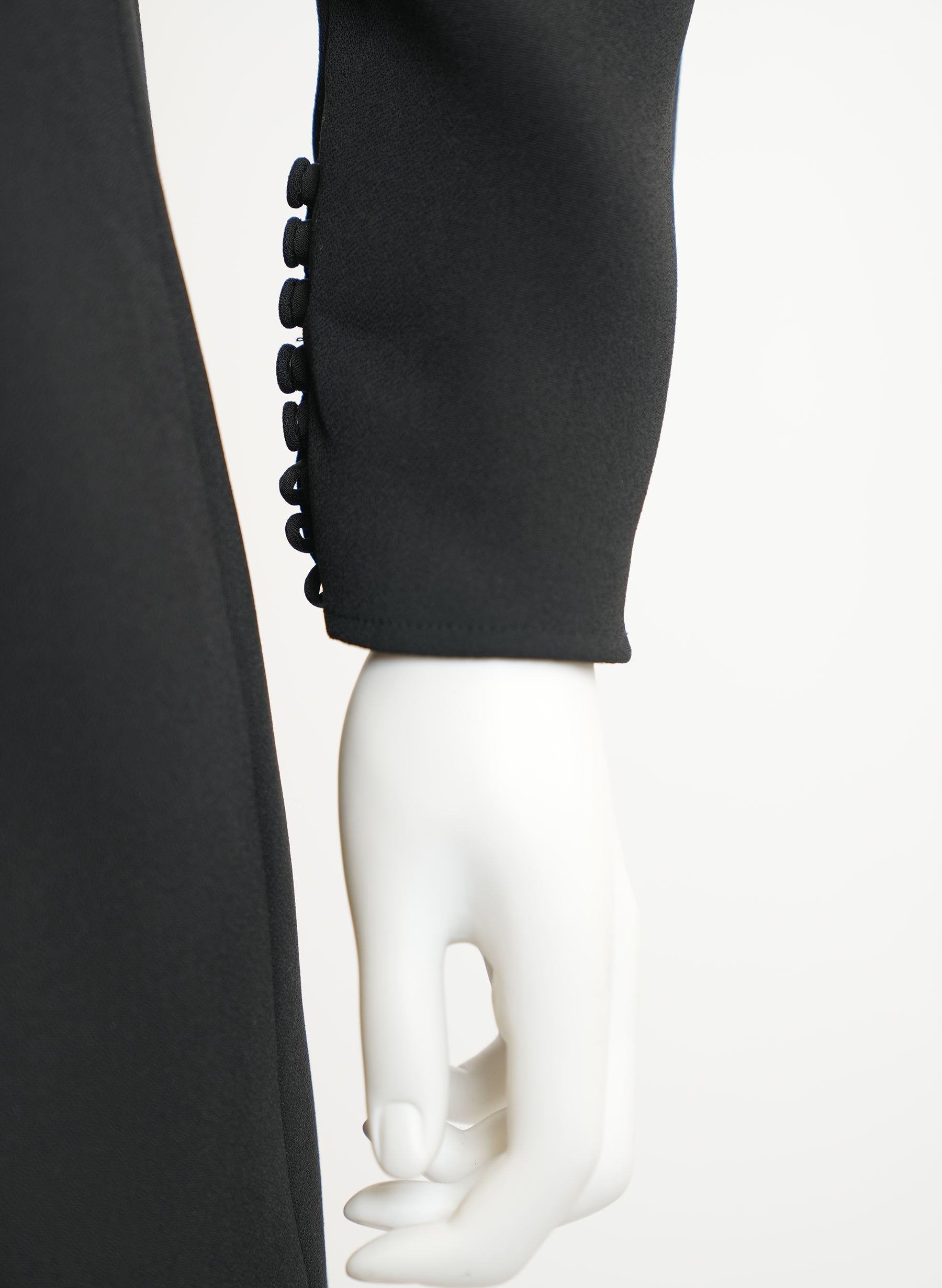 Self Portrait Crystal Embellished Black Dress