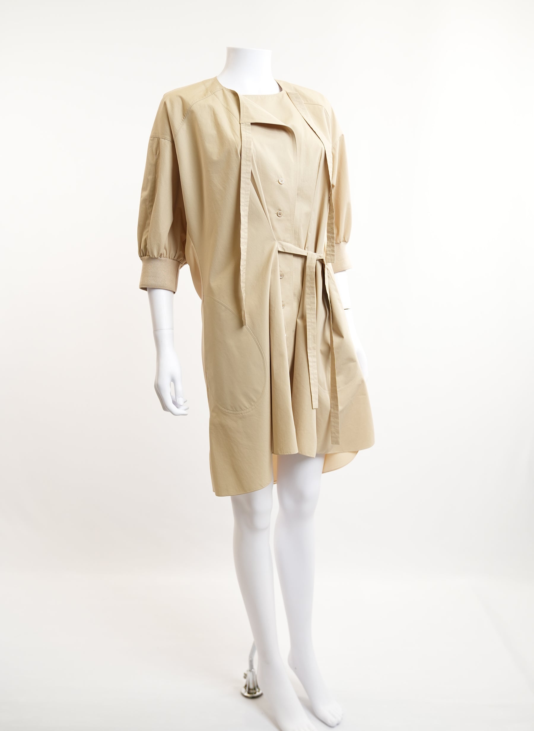 Chloe Khaki Dress