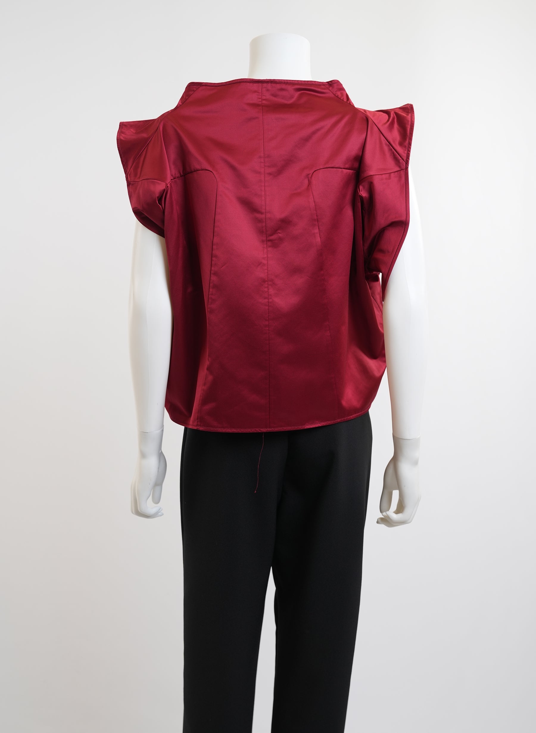 Yves Saint Laurent Red Blouse