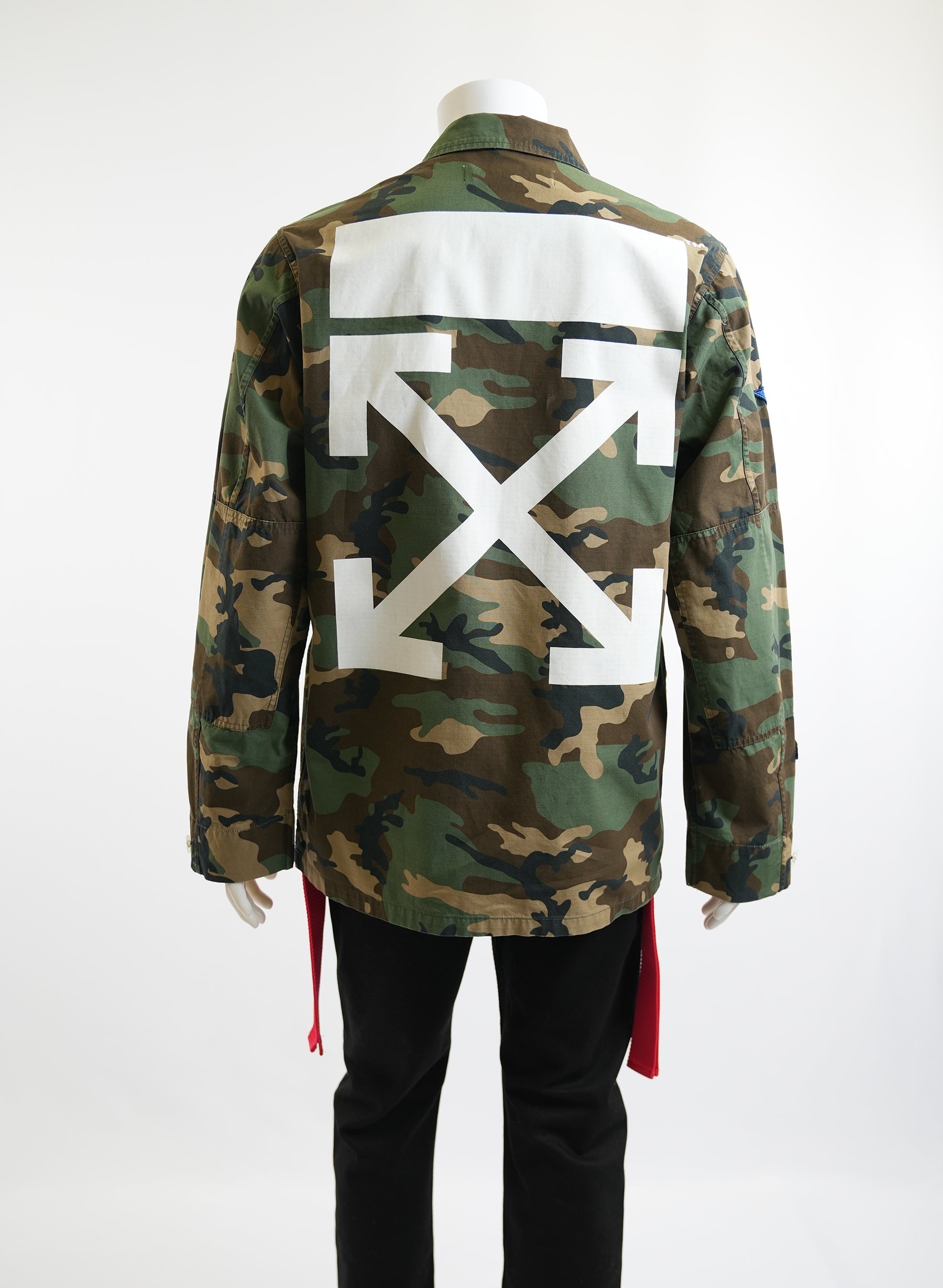 Off-White Camouflage Field Jacket